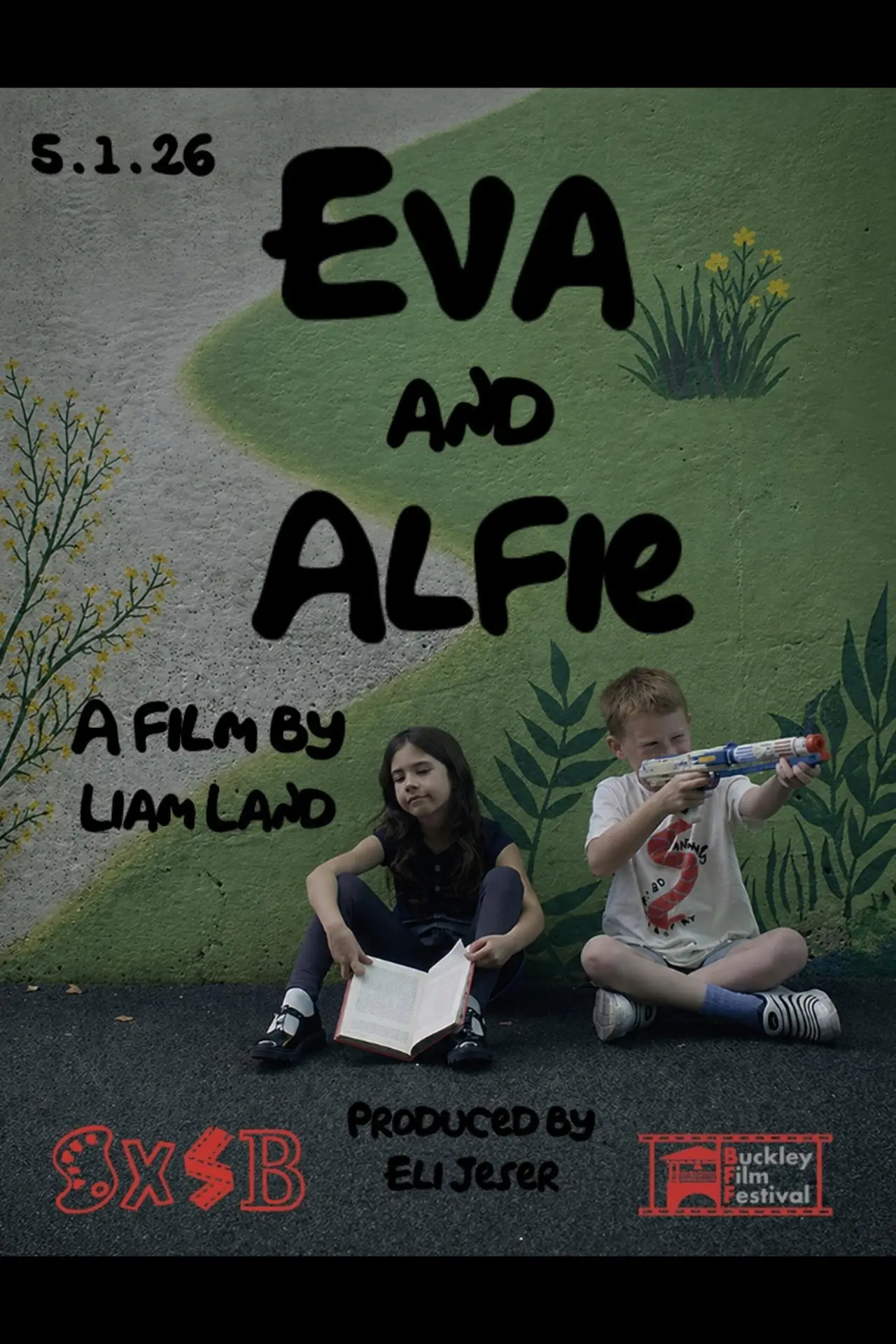 Movie poster "Eva and Alfie"