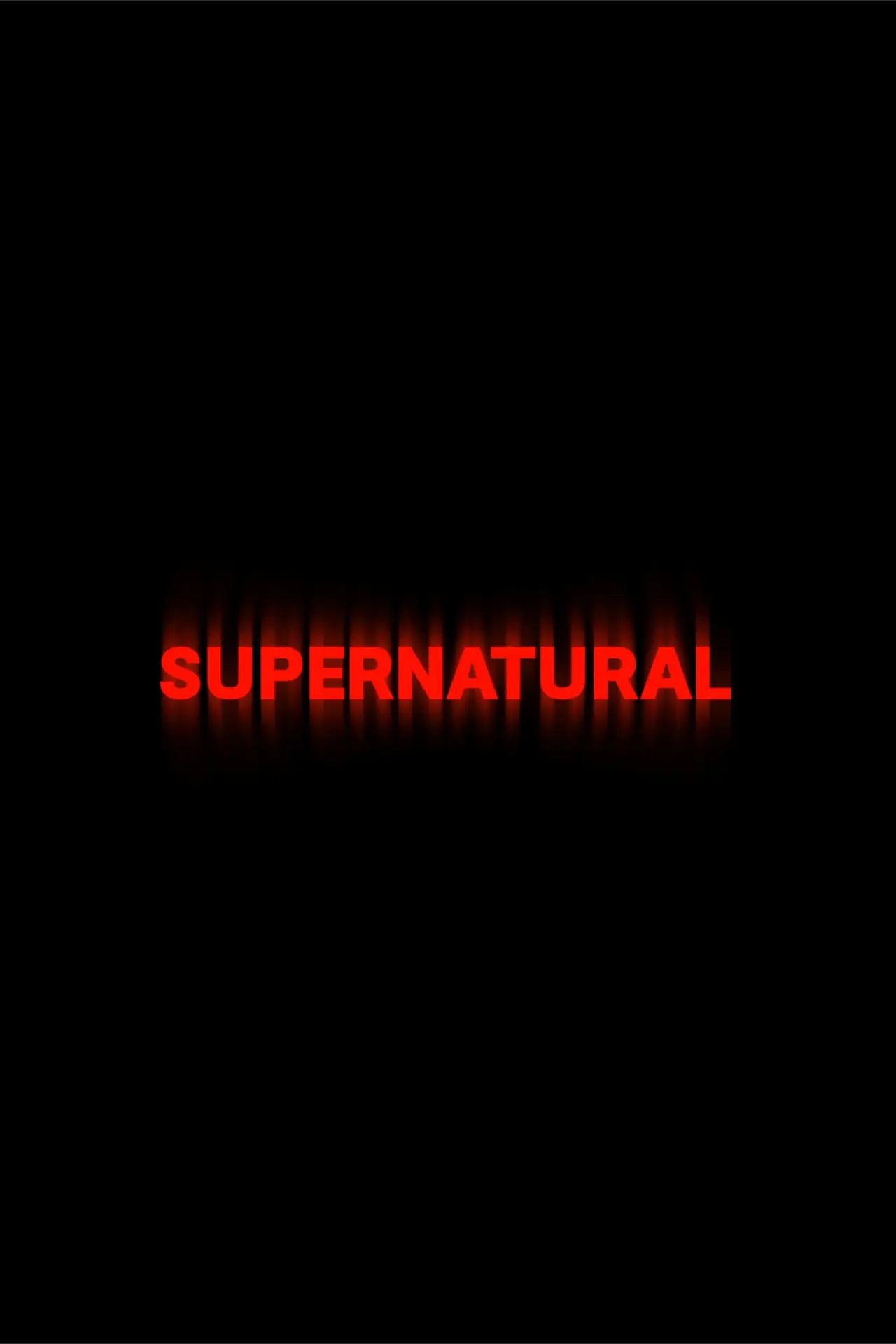 Movie poster "SUPERNATURAL"