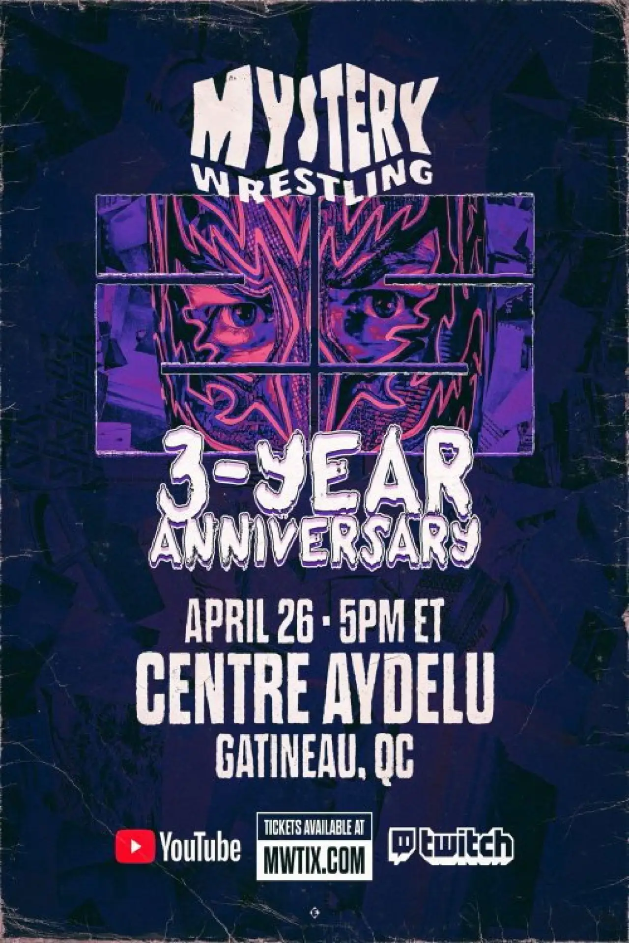 Movie poster "Mystery Wrestling #25"