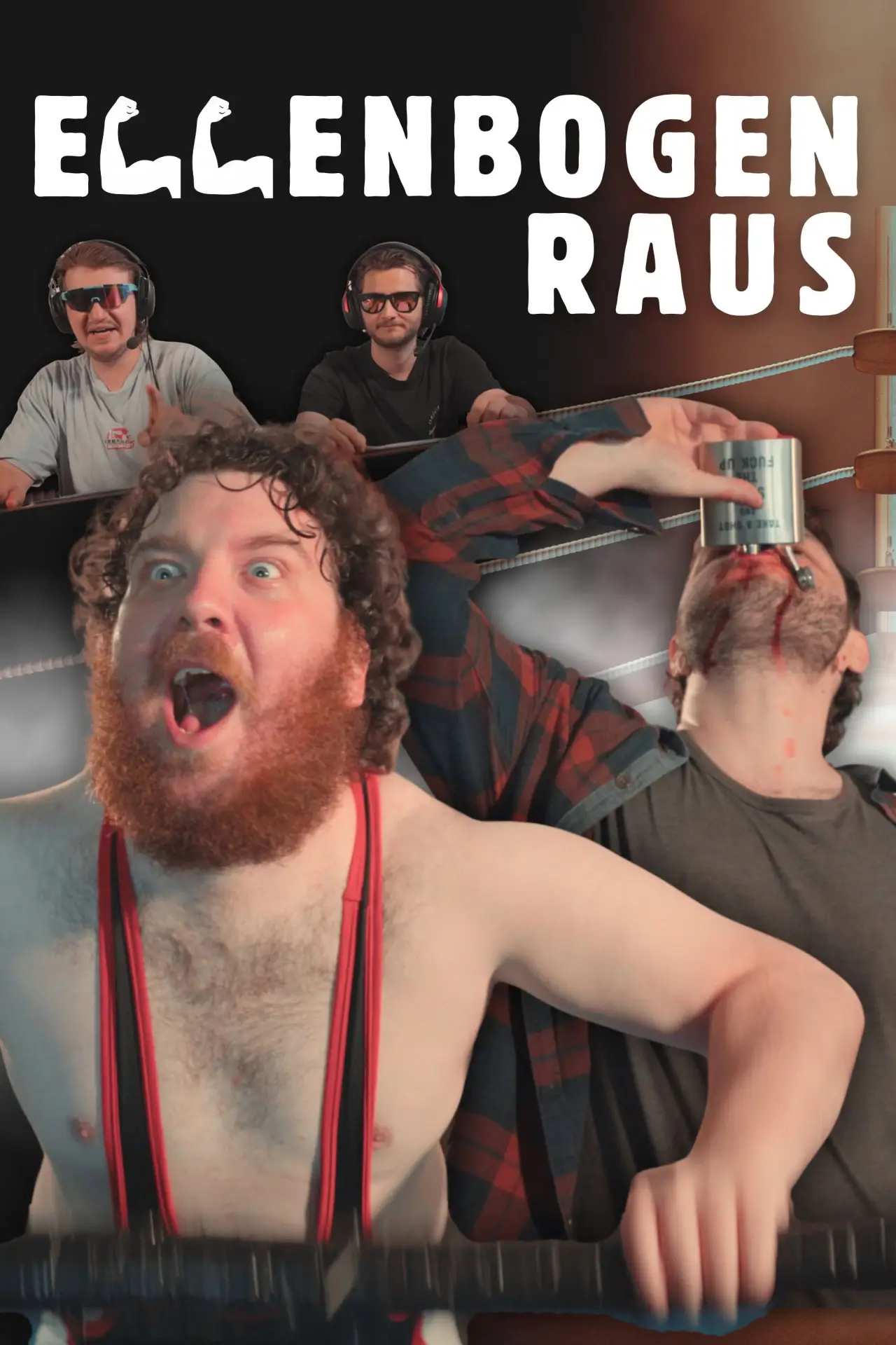 Movie poster "Ellenbogen Raus"
