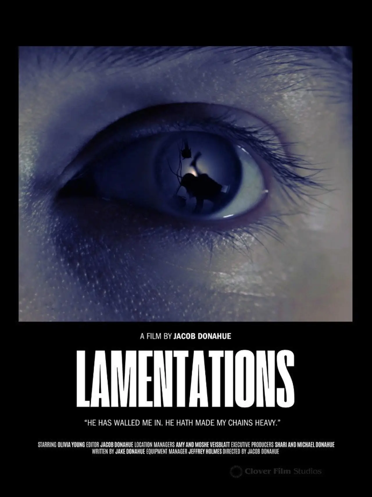Movie poster "Lamentations"
