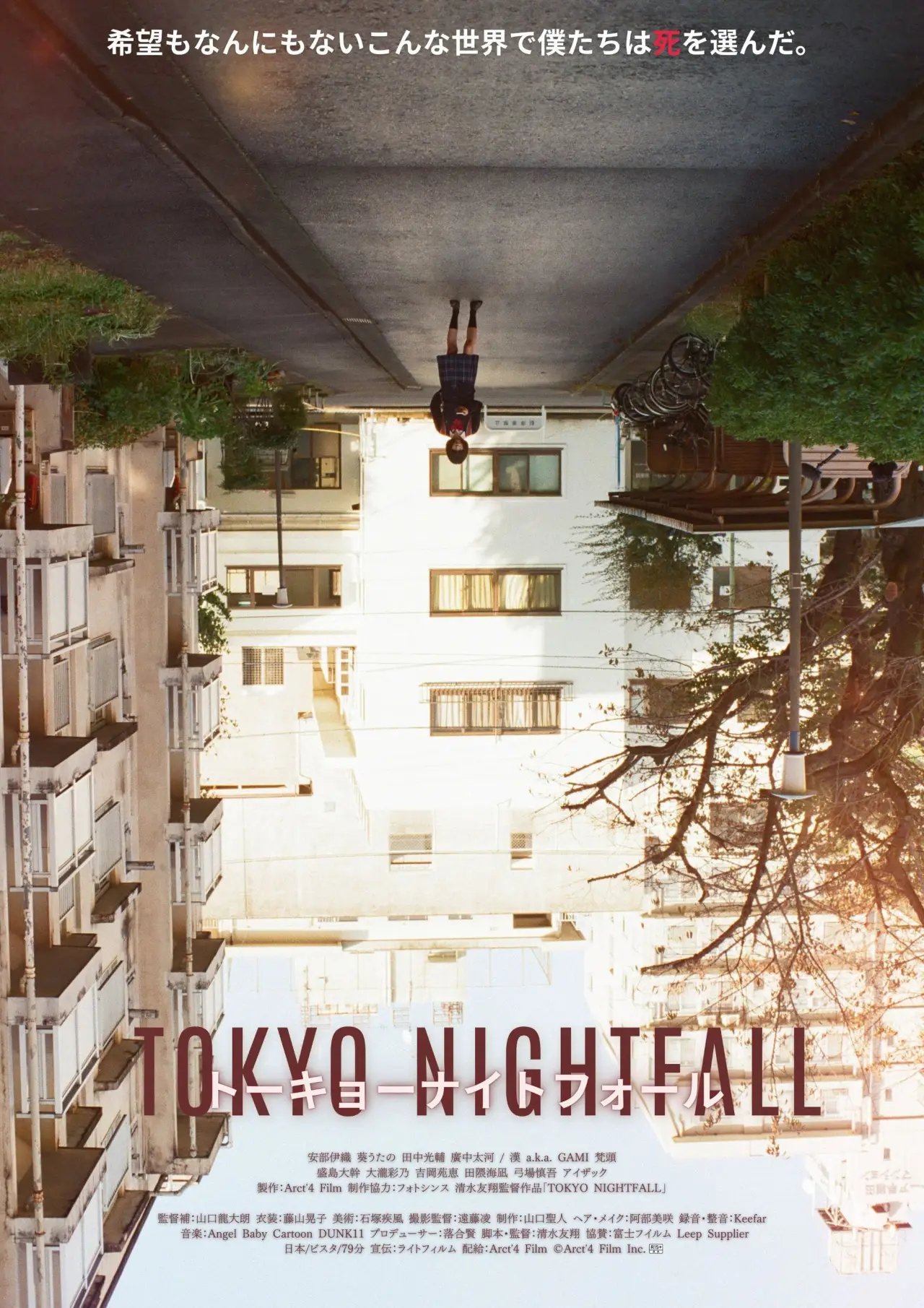 Movie poster "Tokyo Nightfall"