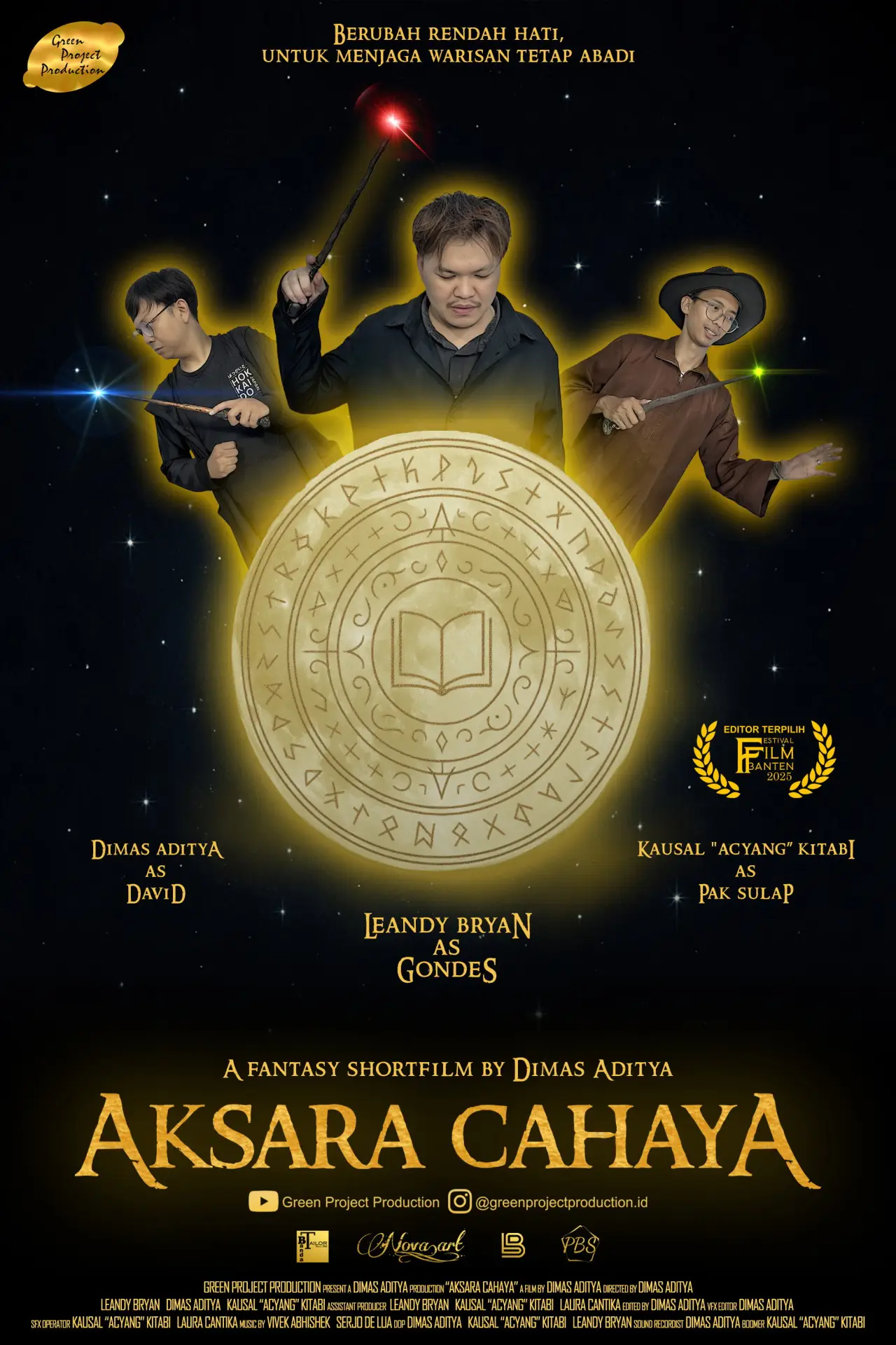 Movie poster "The Script of Light"