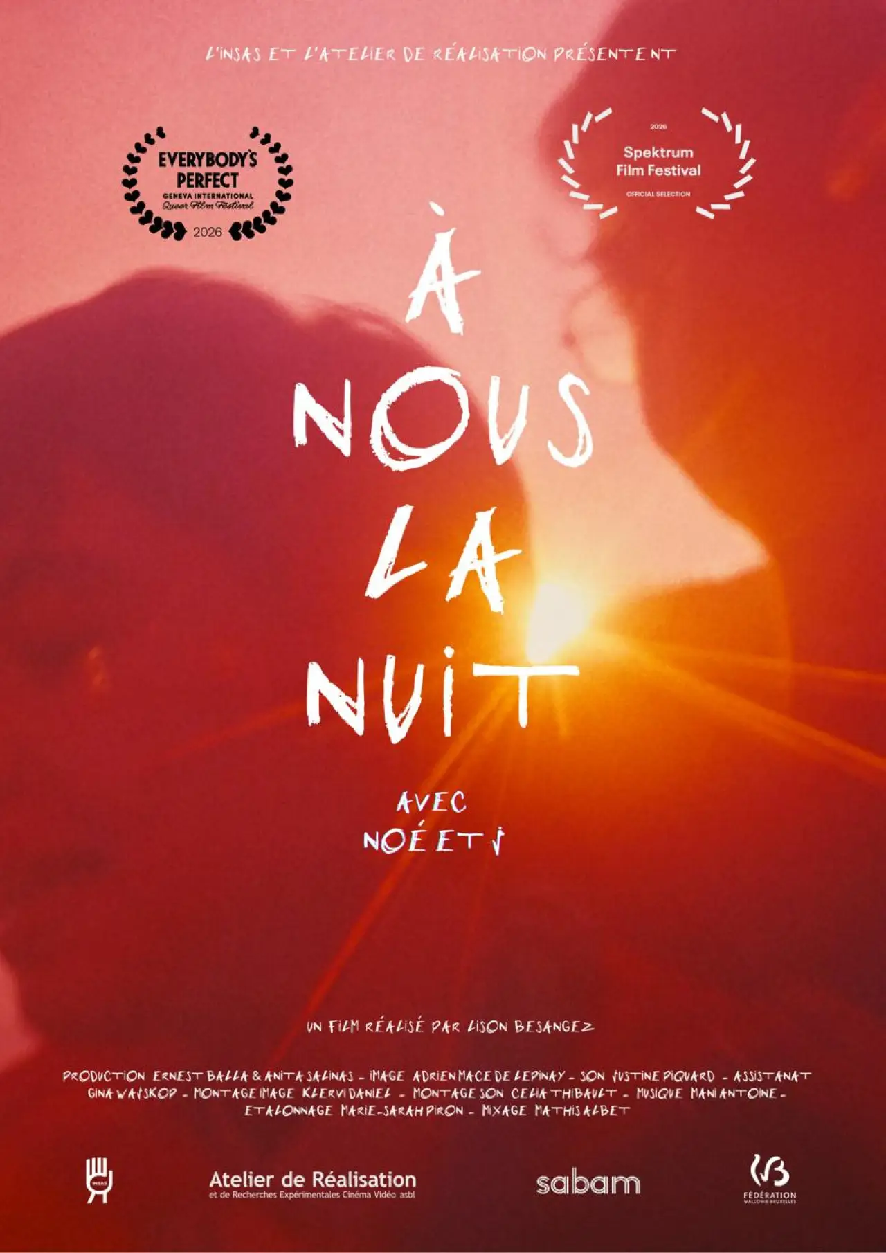 Movie poster "A nous la nuit"