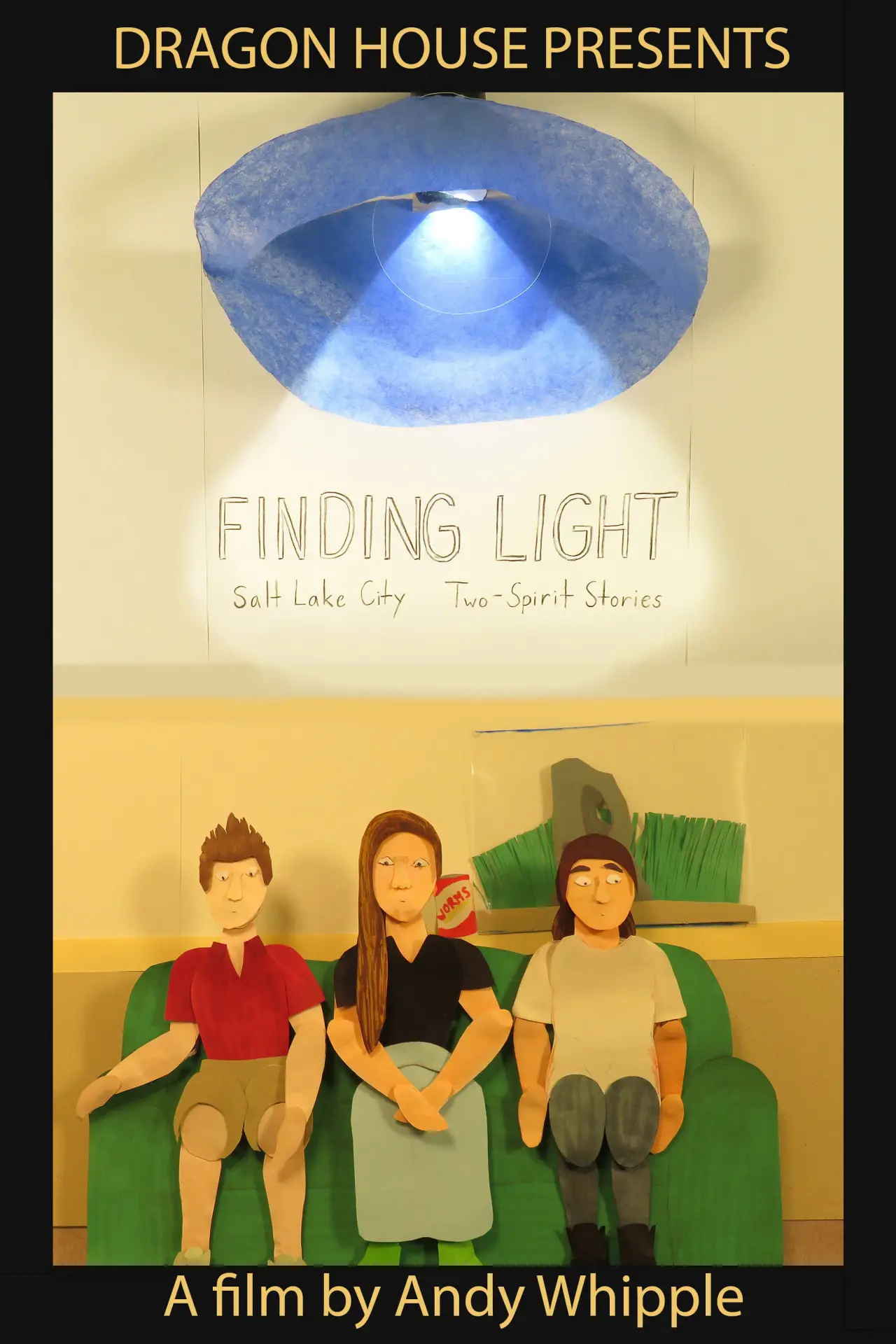 Movie poster "Finding Light: Salt Lake City Two-Spirit Stories"