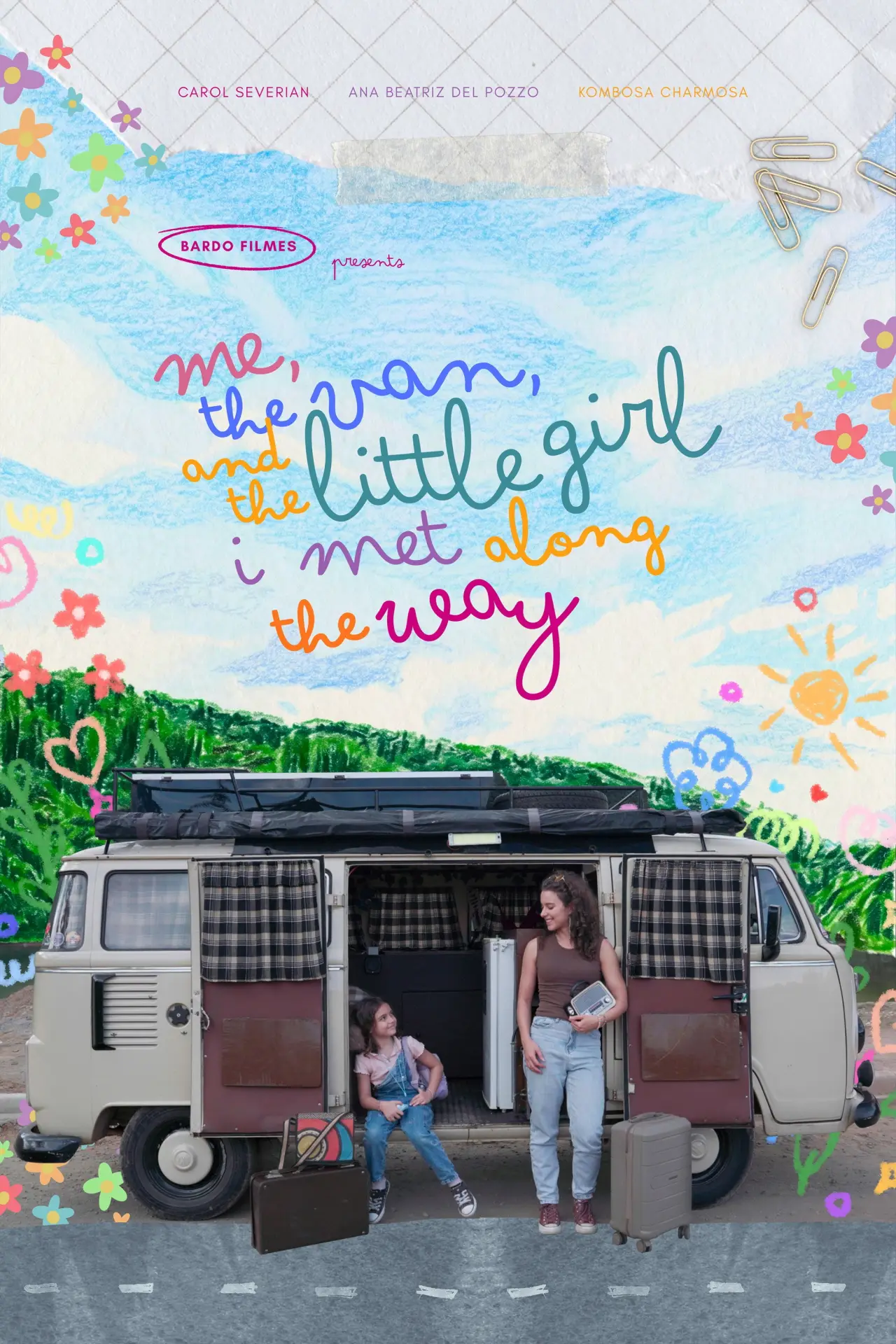 Movie poster "Eu, a Kombi e a Garotinha que Encontrei no Meio do Caminho"