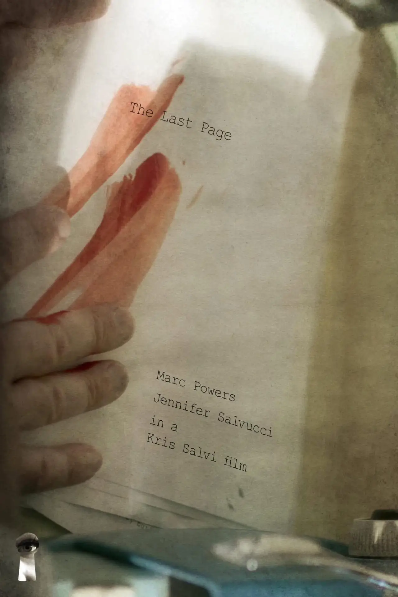 Movie poster "The Last Page"