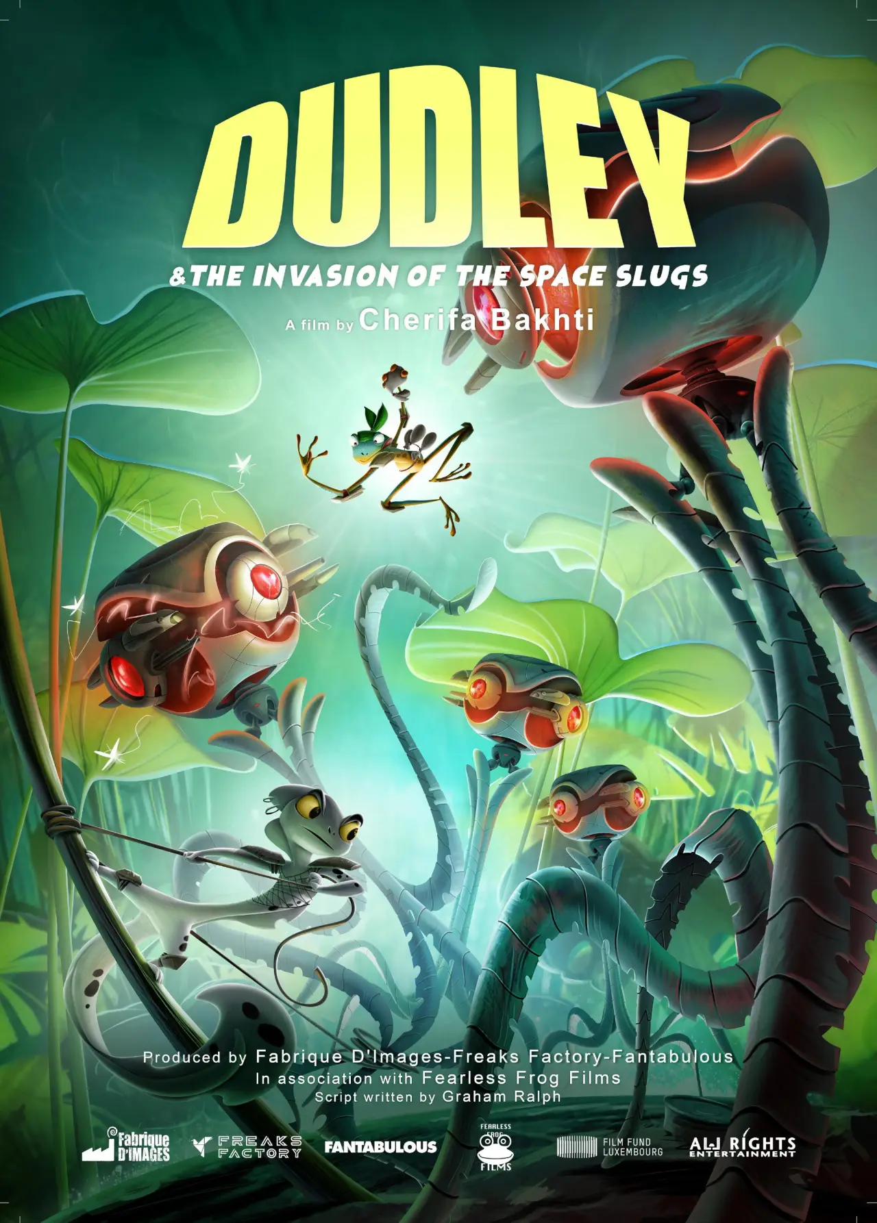 Movie poster "Dudley & the Invasion of the Space Slugs"