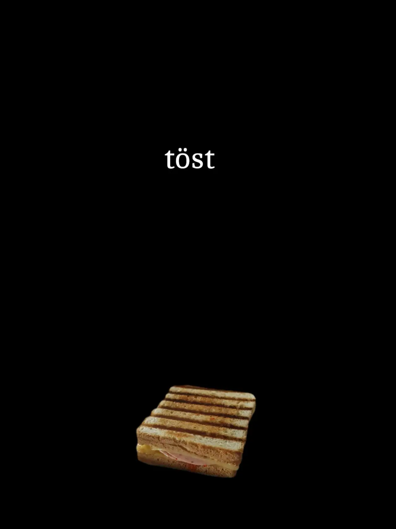Movie poster "Töst"