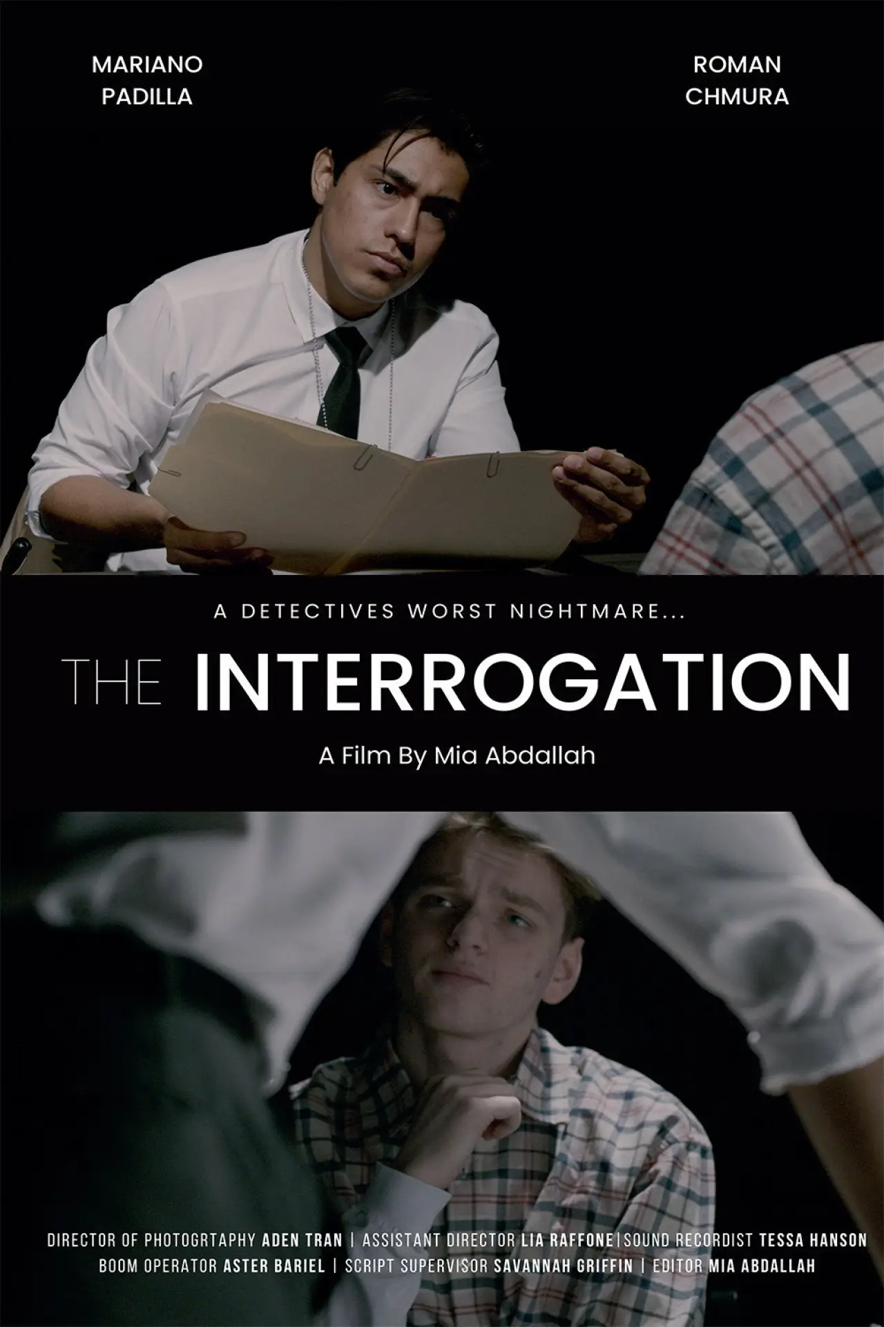 Movie poster "The Interrogation"
