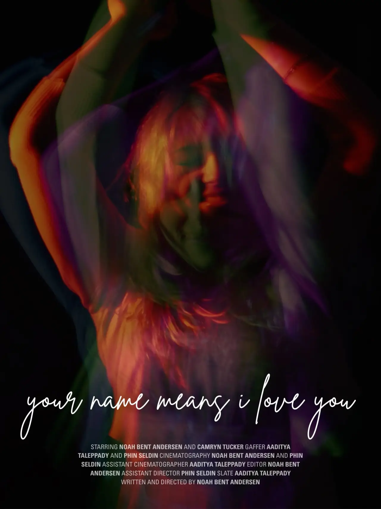 Movie poster "Your Name Means I Love You"