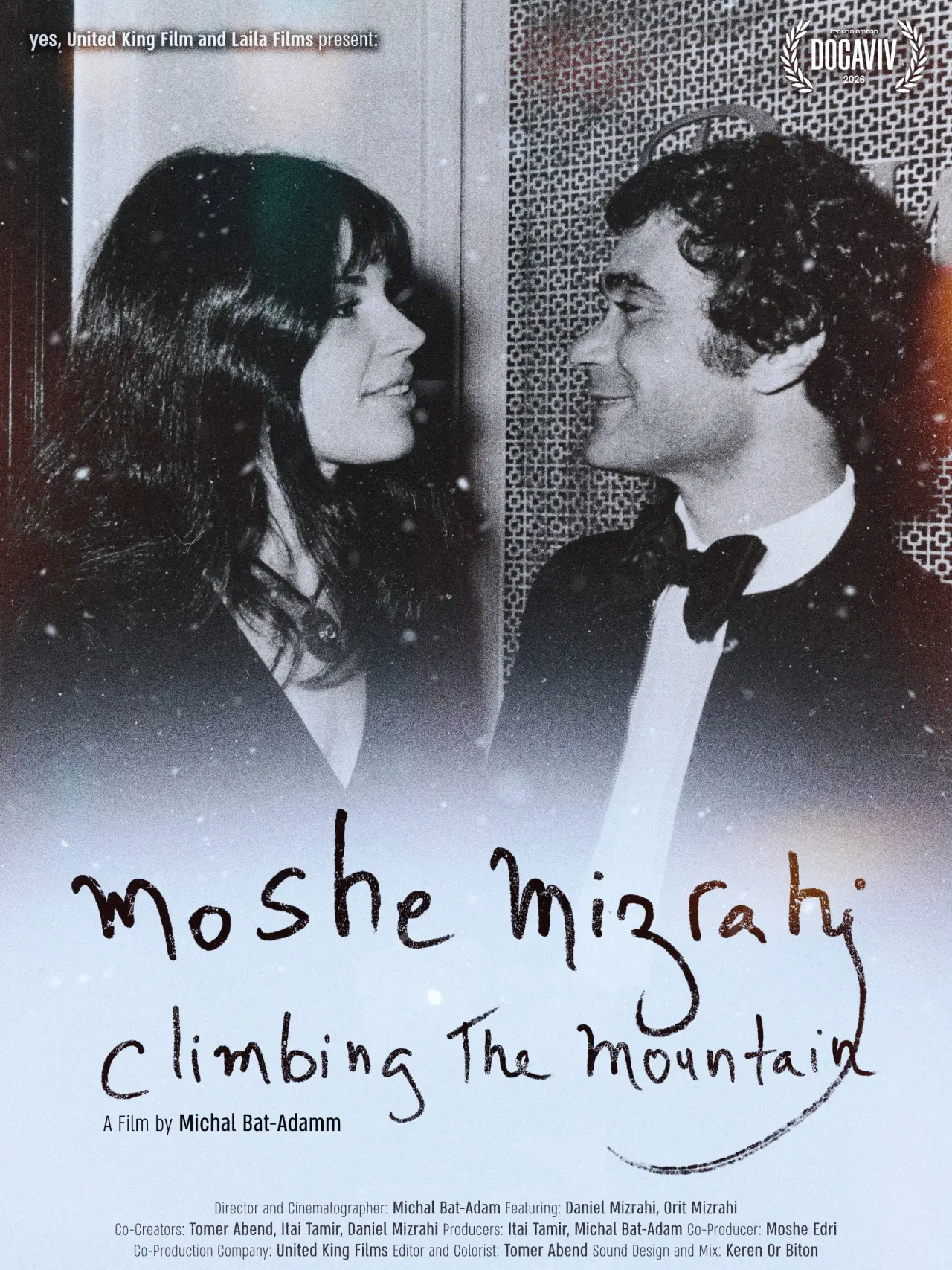 Movie poster "Moshe Mizrahi – Climbing the Mountain"