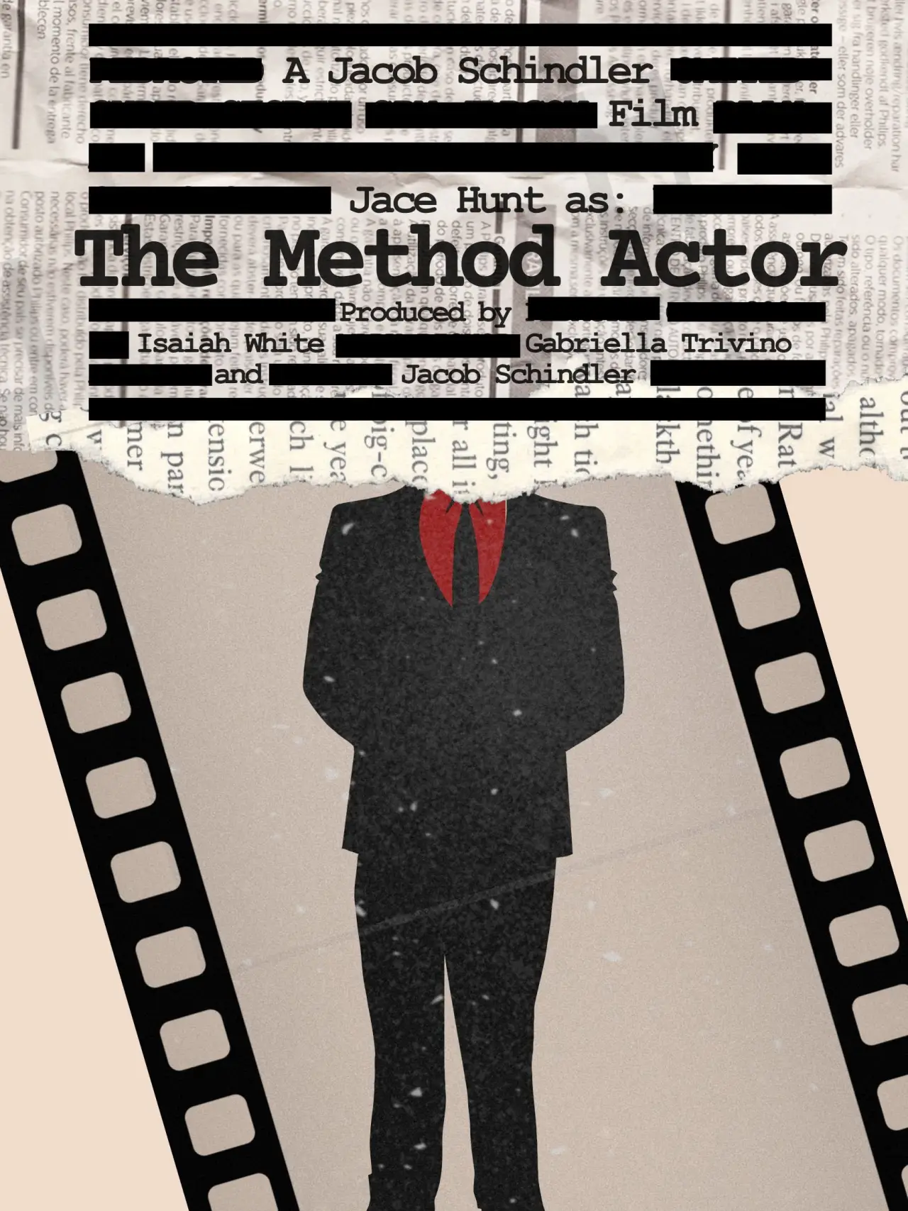 Movie poster "The Method Actor"