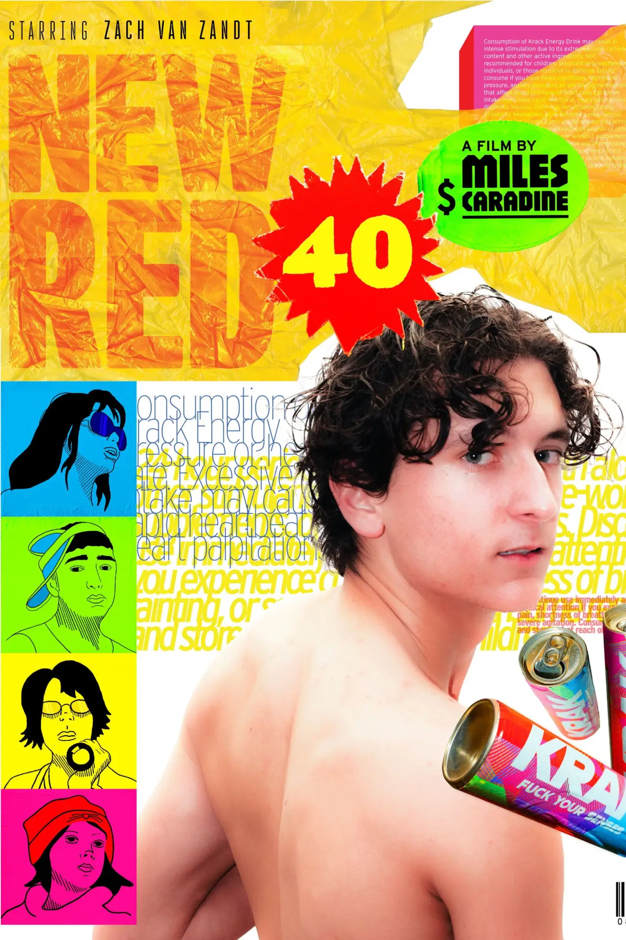 Movie poster "NEW RED 40"