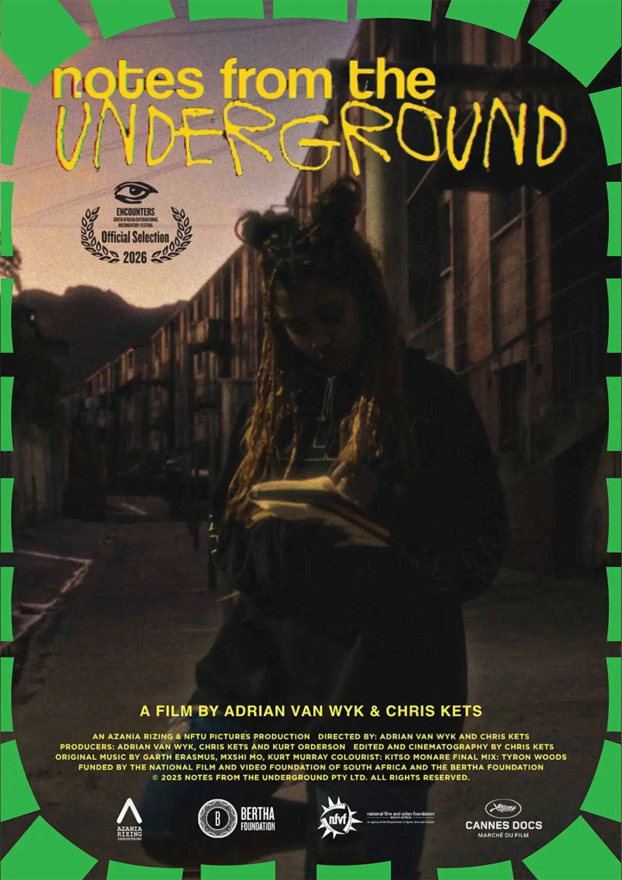 Movie poster "Notes from the Underground"