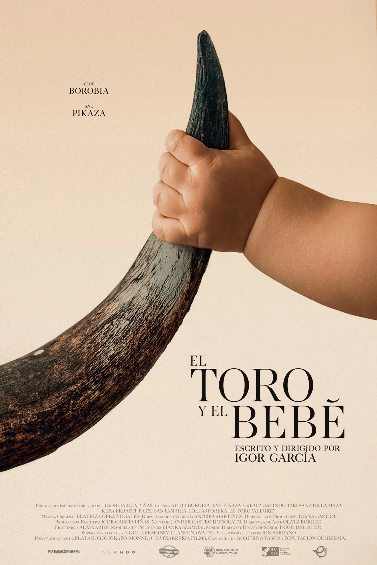Movie poster "The Bull & The Baby"