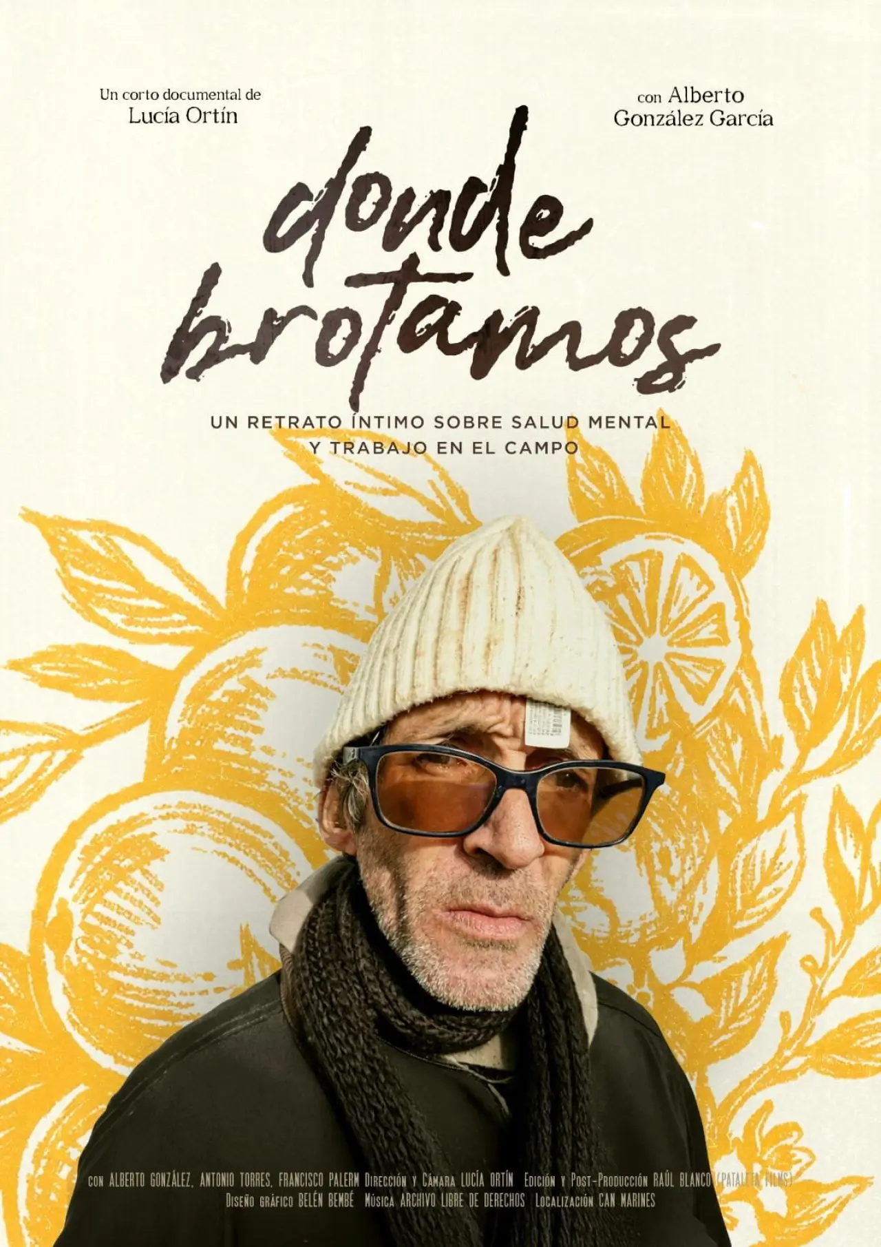 Movie poster "Donde brotamos"