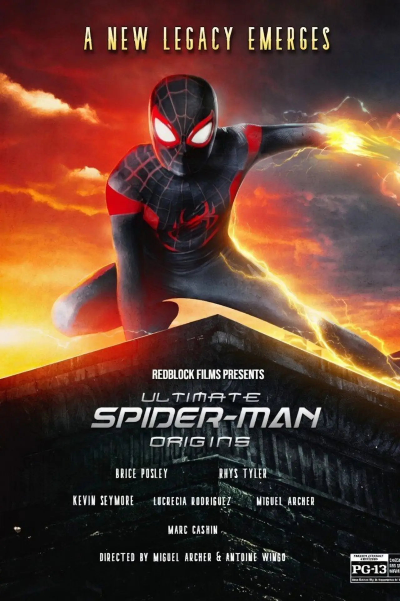 Movie poster "Ultimate Spider-Man: Origins"