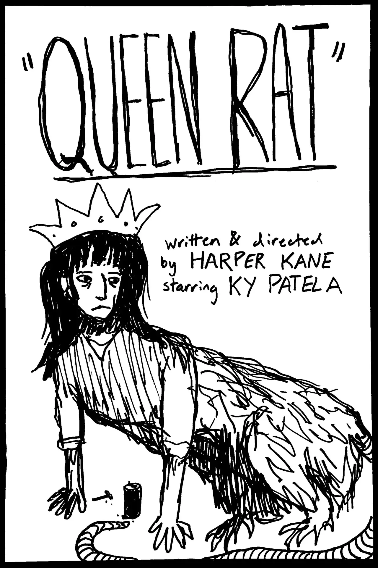 Movie poster "Queen Rat"