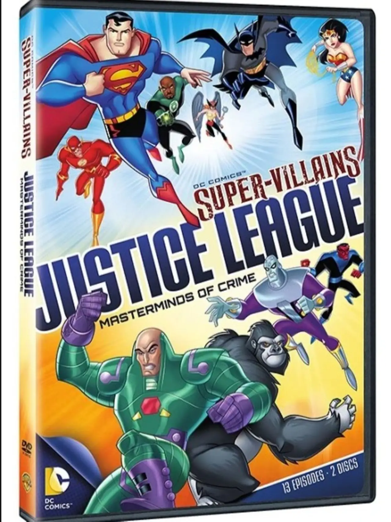 Movie poster "Super-Villains: Justice League Masterminds of Crime"
