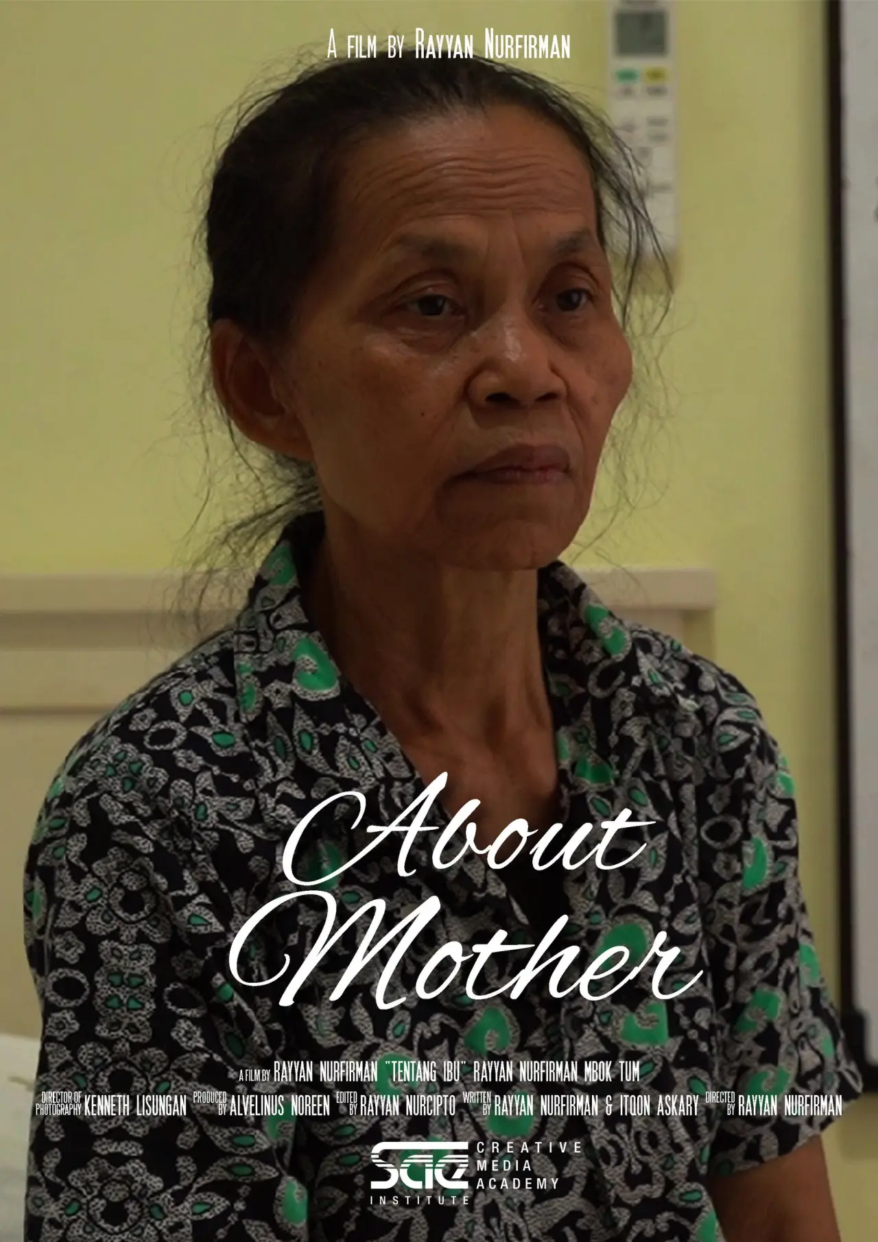 Movie poster "About Mother"