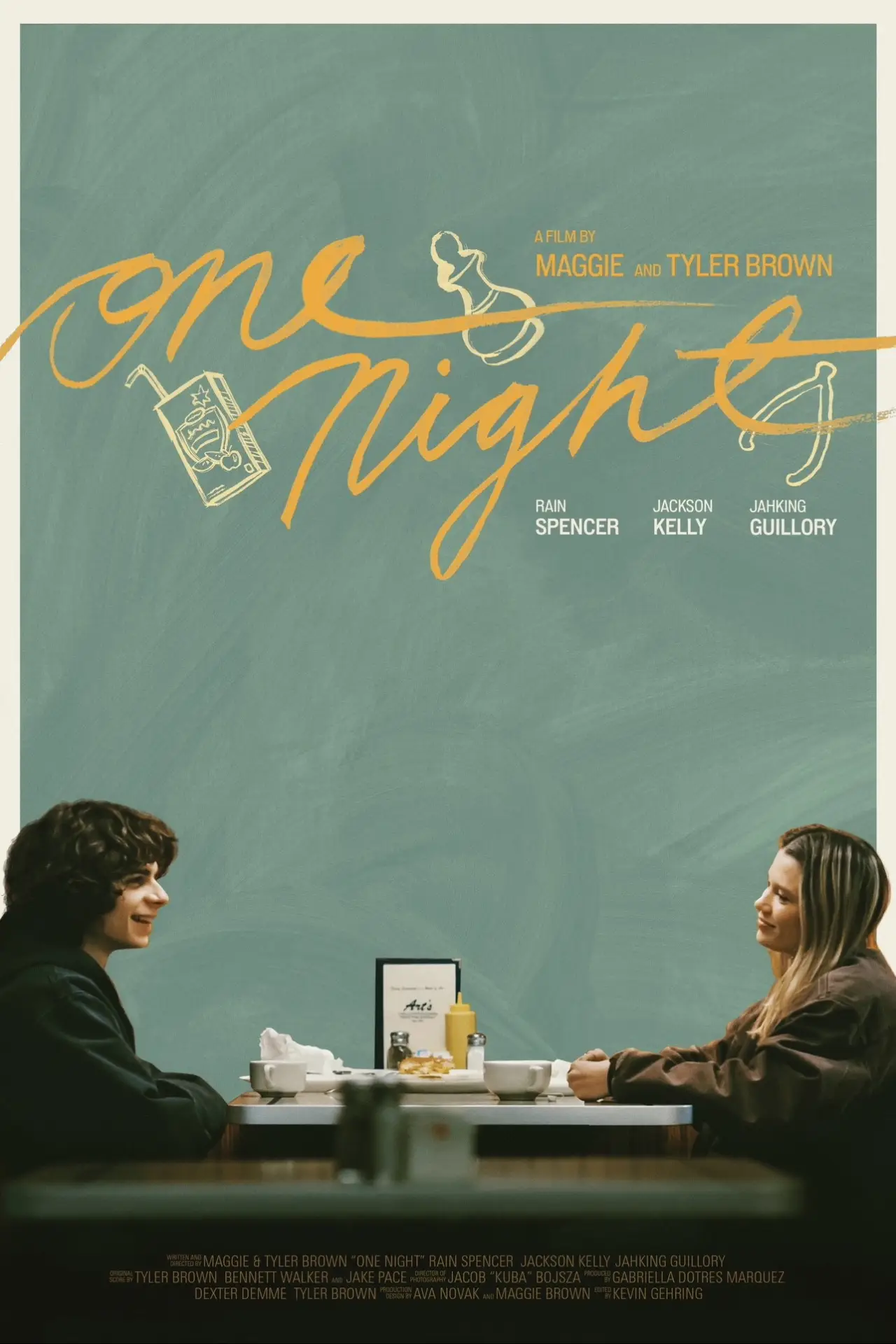 Movie poster "One Night"