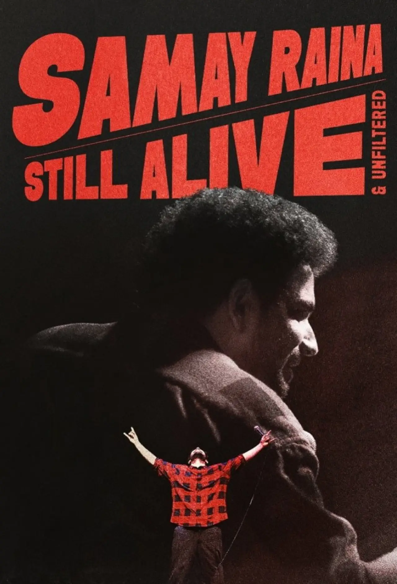 Movie poster "Samay Raina: Still Alive"