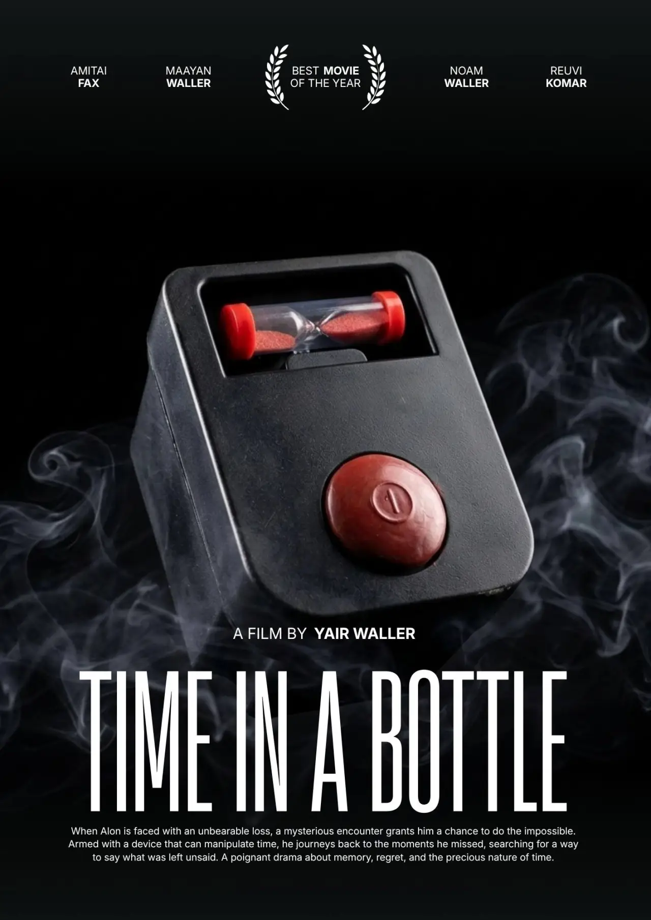 Movie poster "Time In a Bottle"