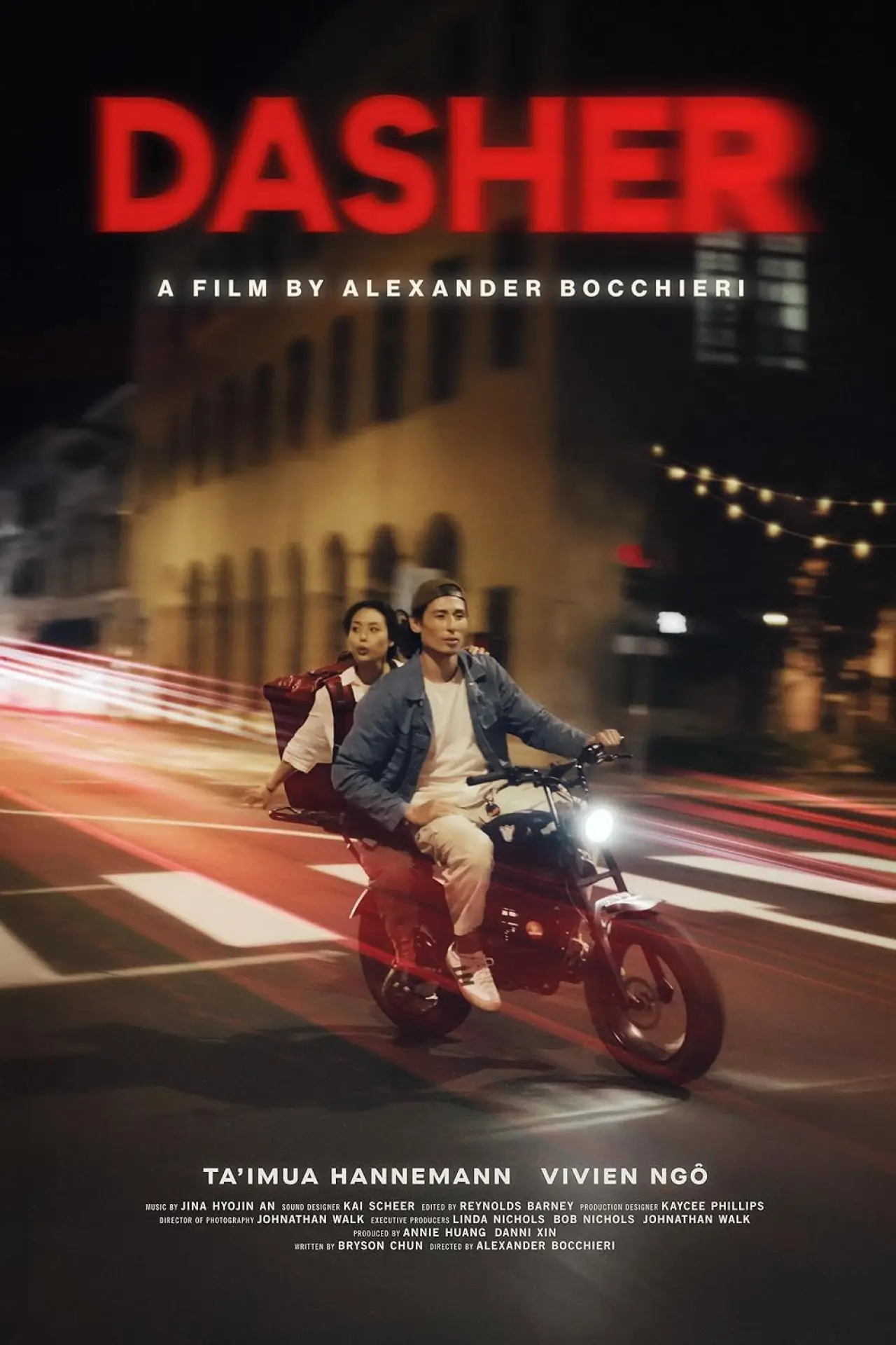 Movie poster "Dasher"