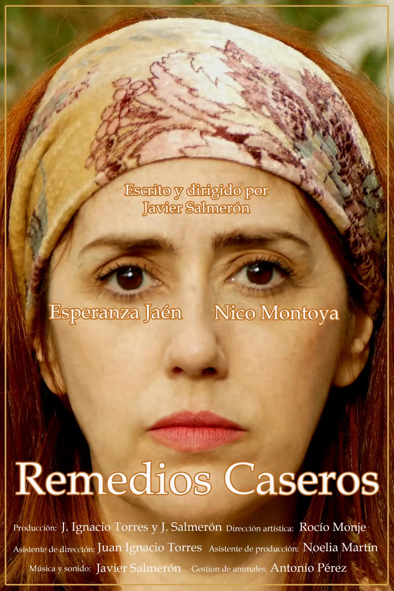 Movie poster "Remedios caseros"