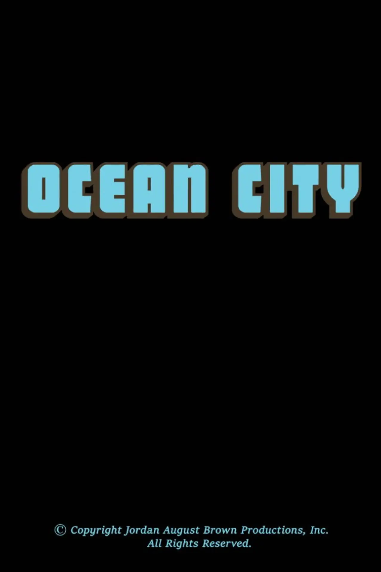 Movie poster "Ocean City"