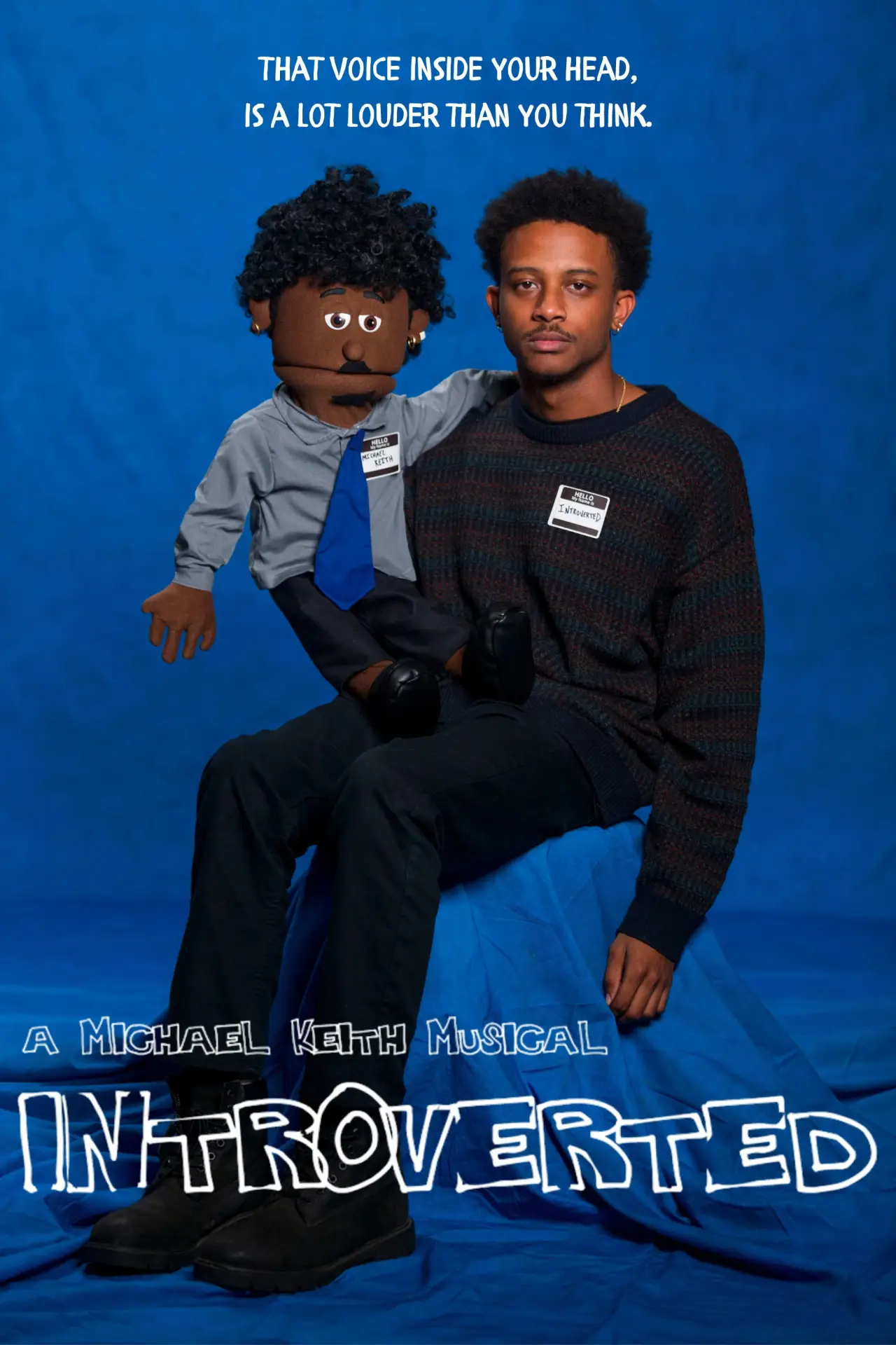 Movie poster "introverted."
