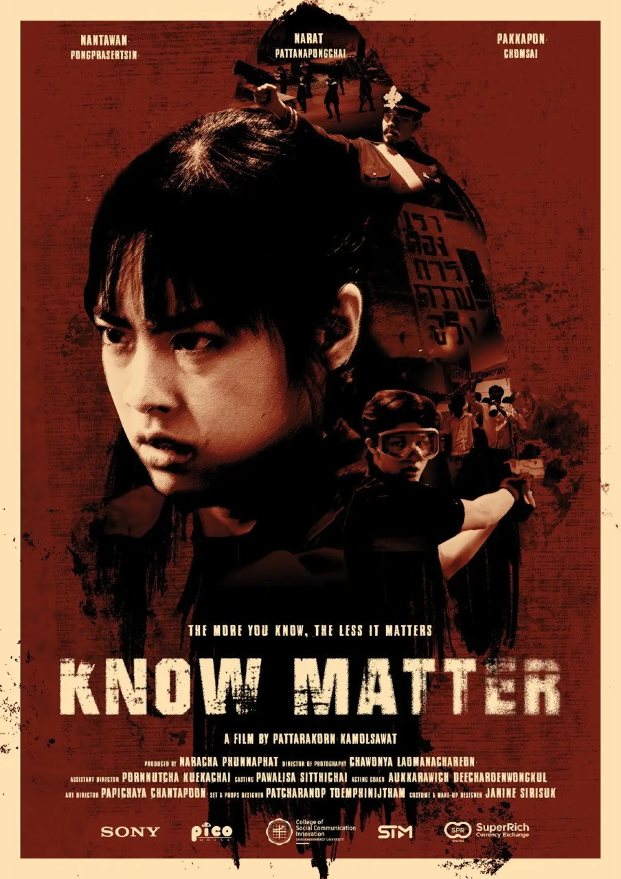 Movie poster "KNOW MATTER"
