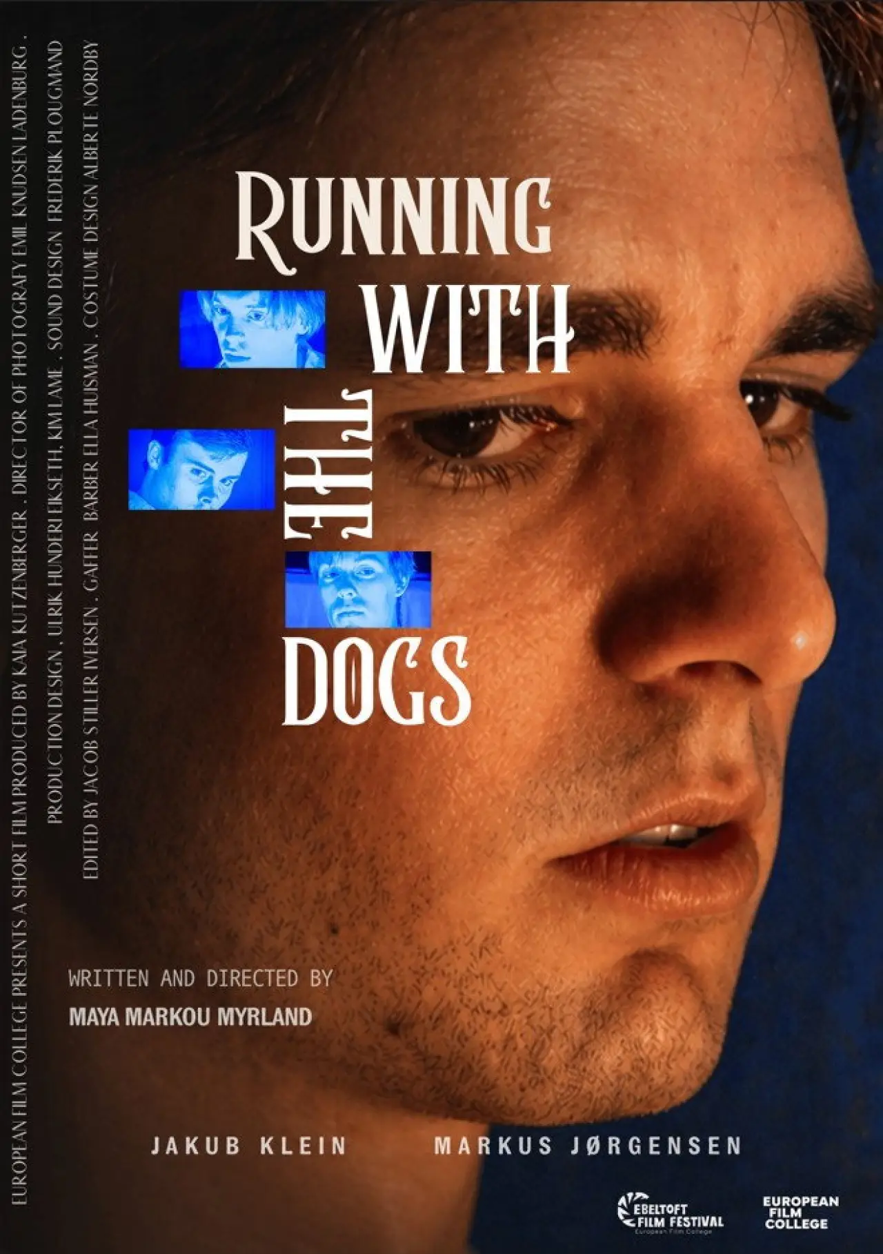 Movie poster "Running With The Dogs"