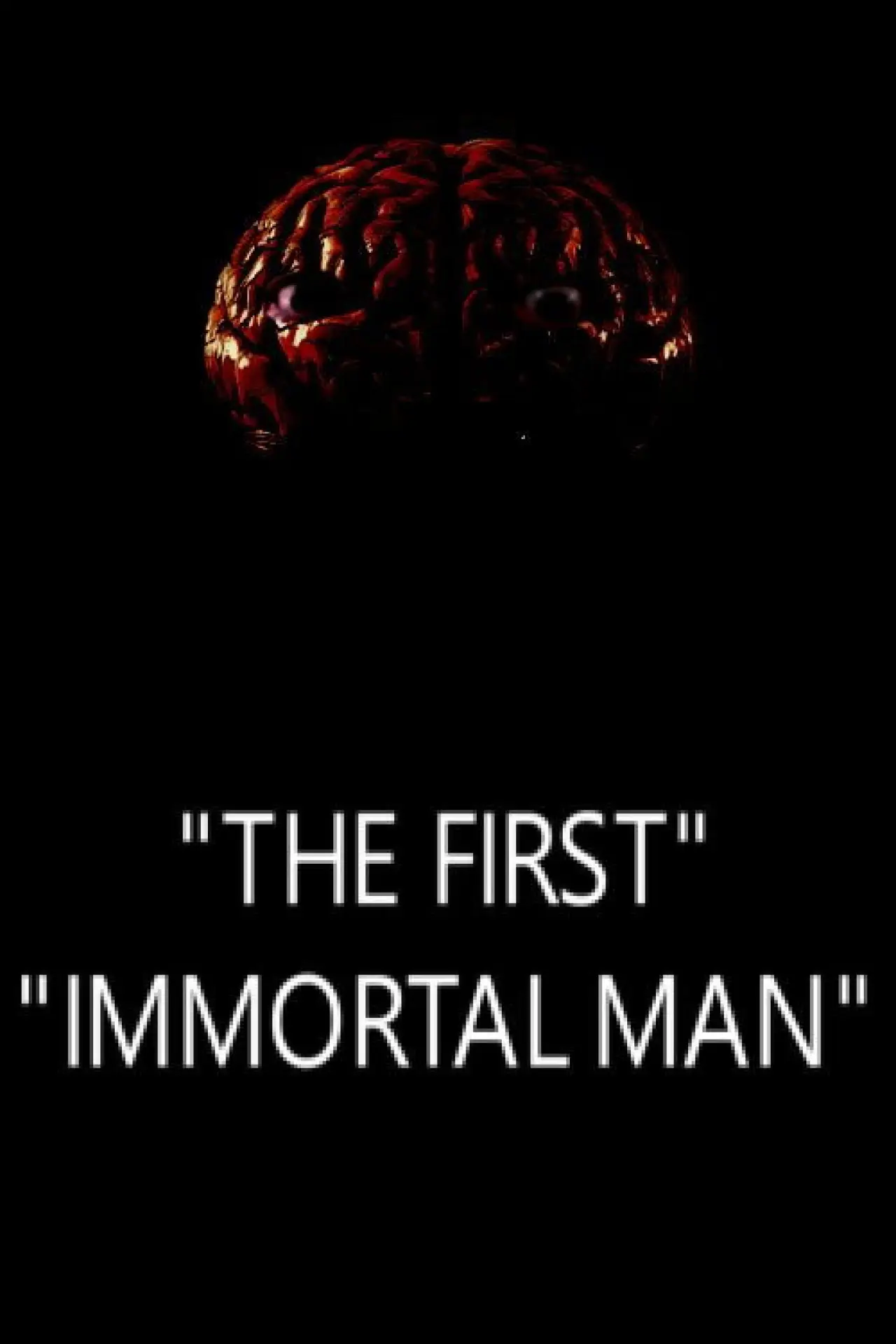 Movie poster "The First Immortal Man"