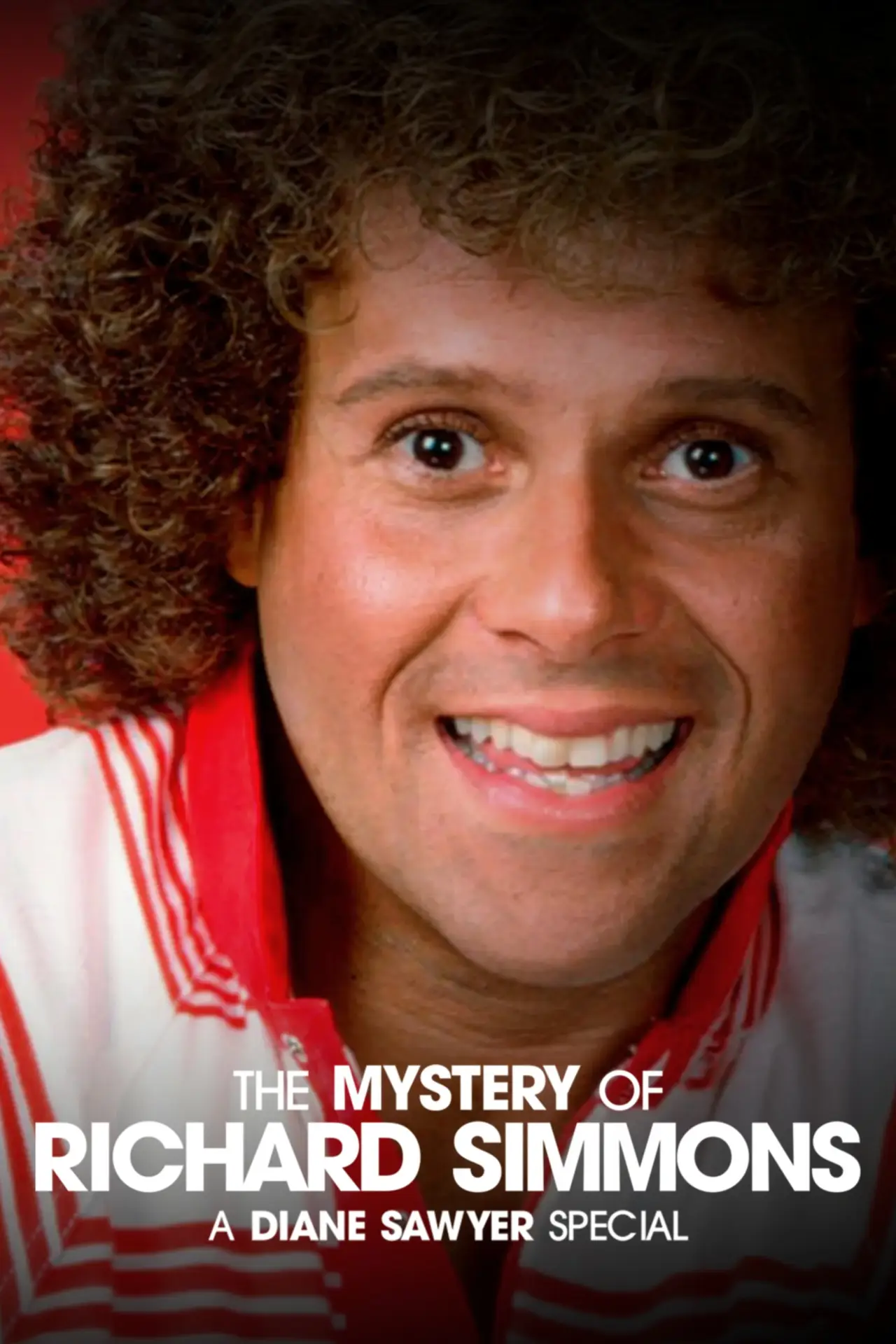 Movie poster "The Mystery of Richard Simmons: A Diane Sawyer Special"