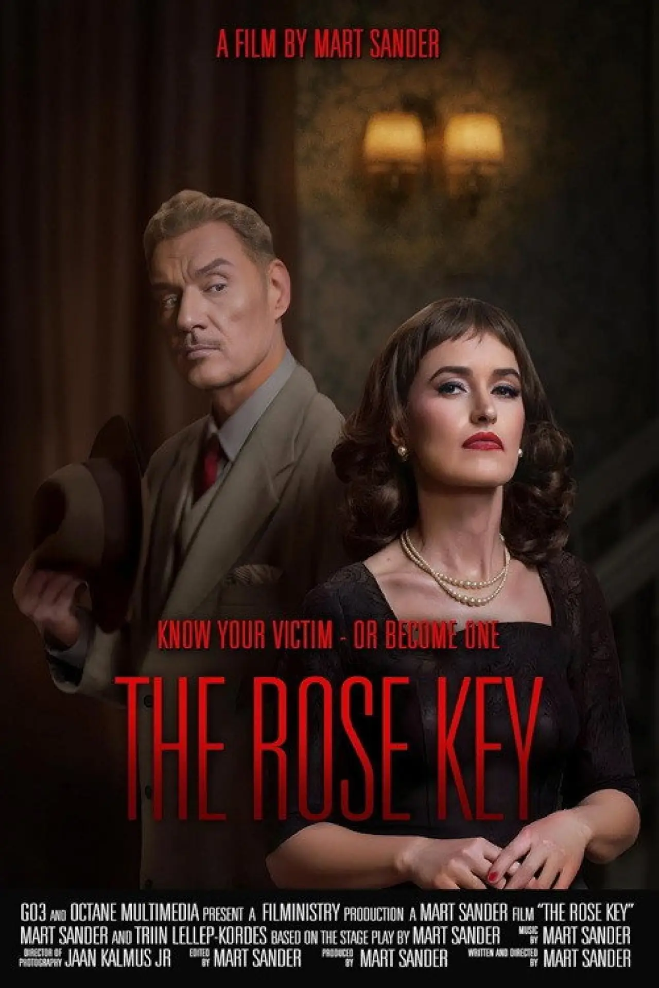Movie poster "The Rose Key"
