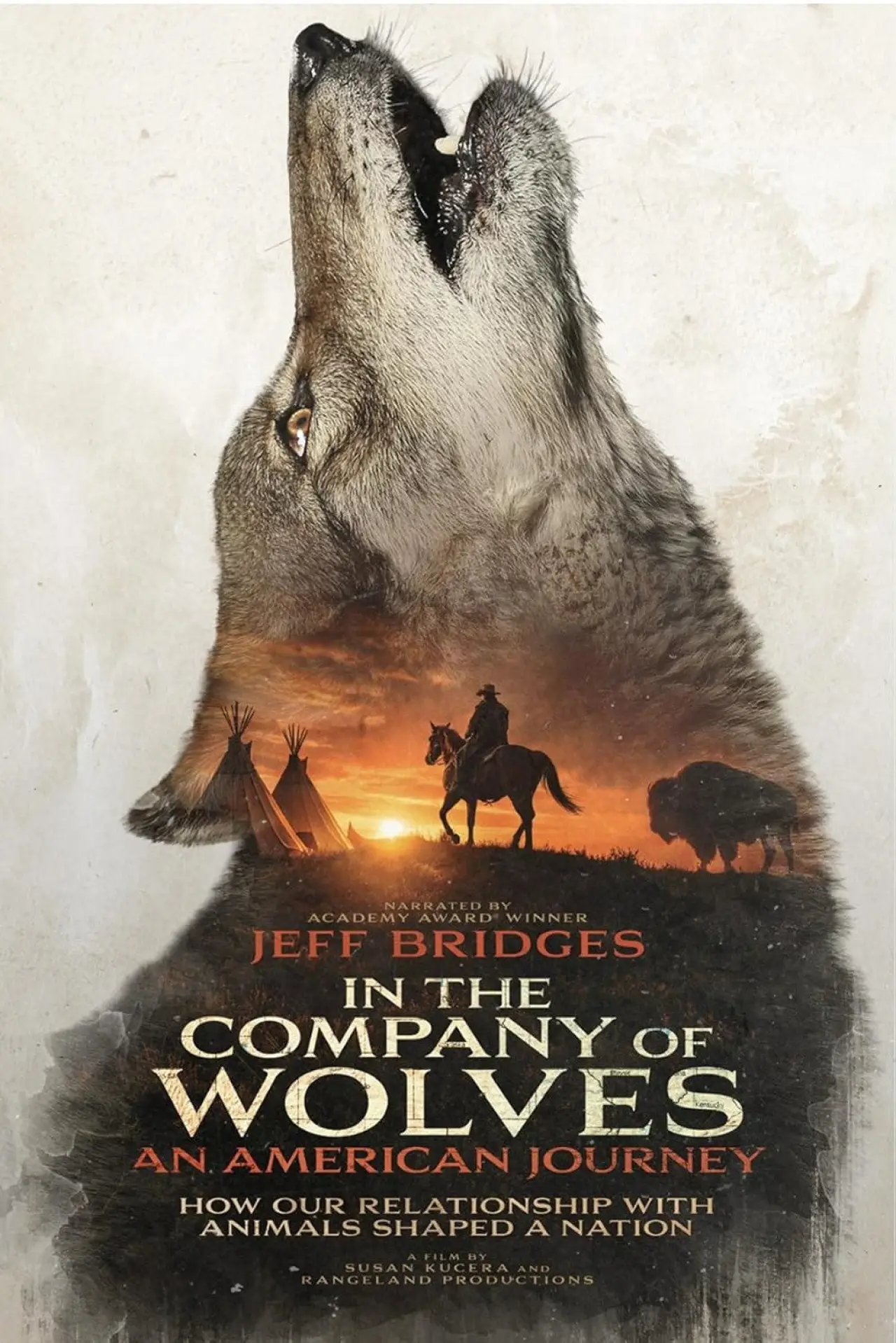 Movie poster "In the Company of Wolves: An American Journey"