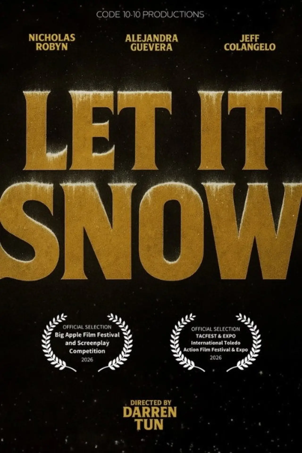 Movie poster "Let It Snow"