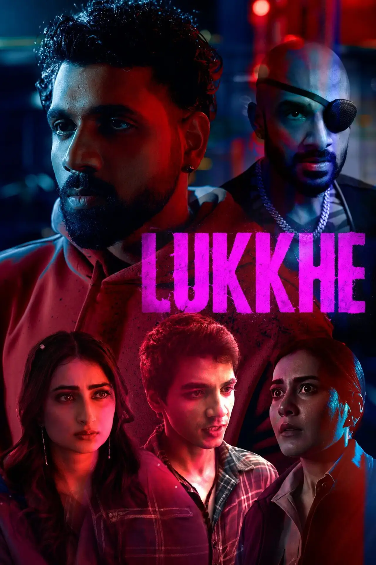 Movie poster "Lukkhe"