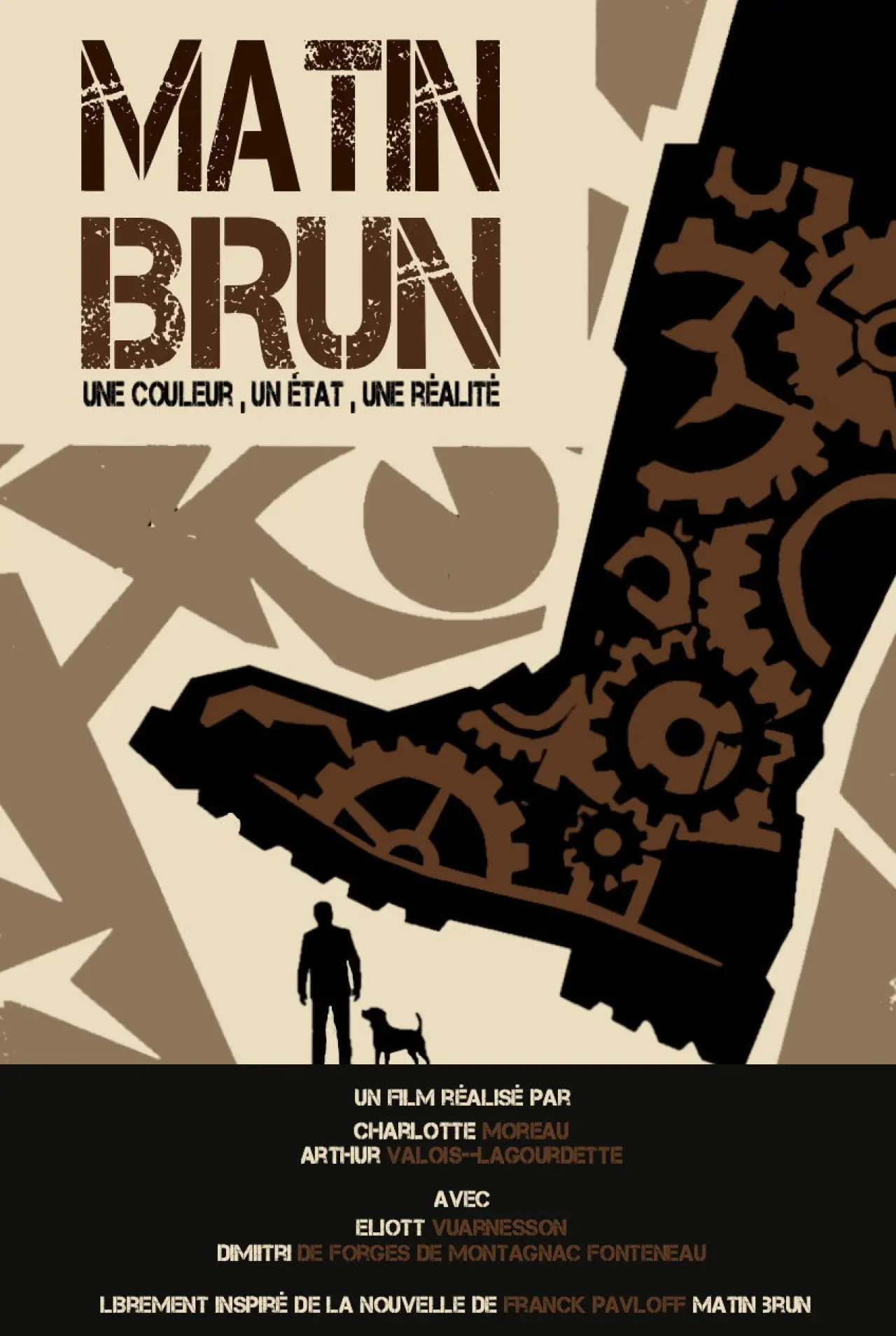 Movie poster "Matin Brun"