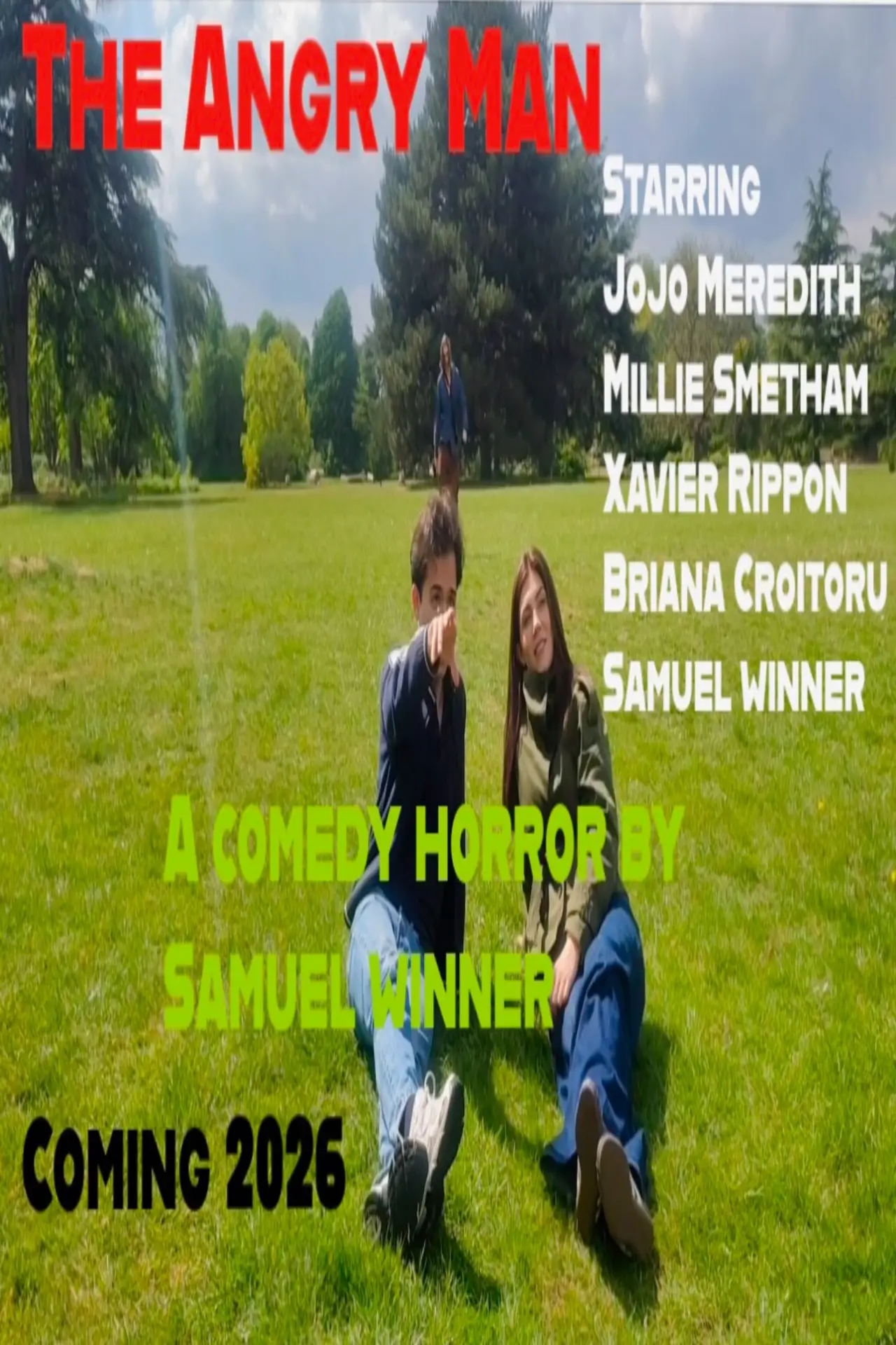 Movie poster "The Angry Man"