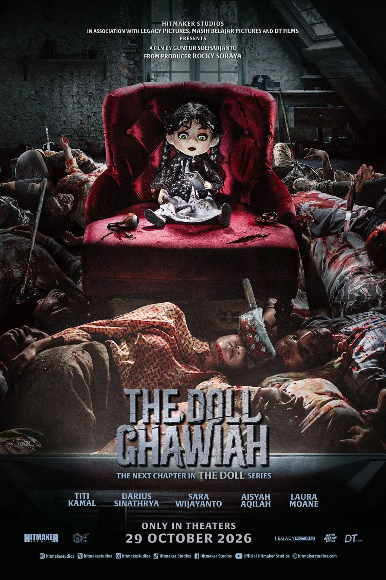 Movie poster "The Doll Ghawiah"