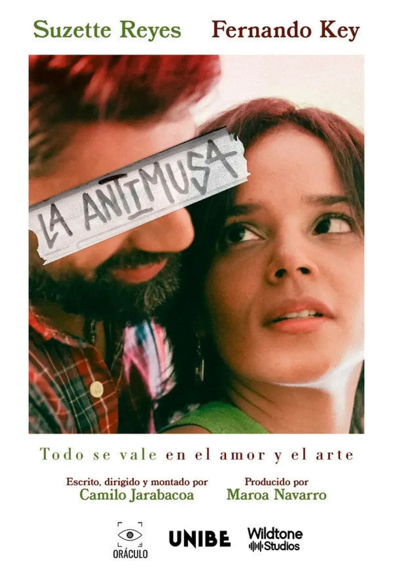 Movie poster "La Antimusa"