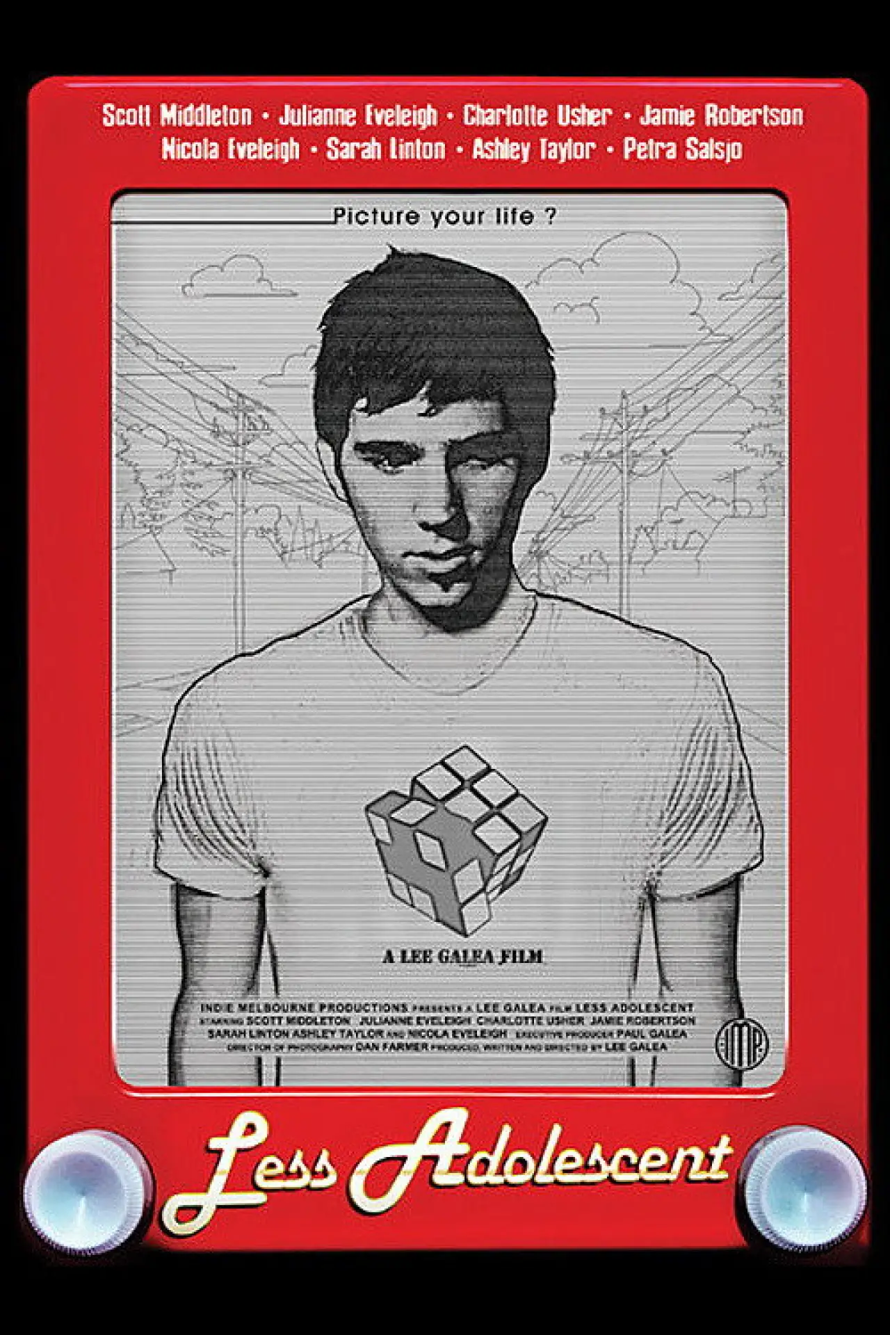 Movie poster "Less Adolescent"