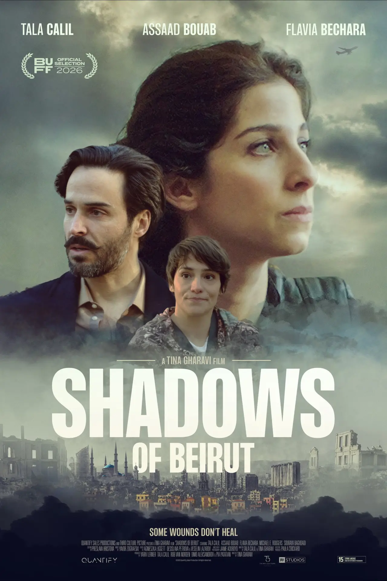 Movie poster "Shadows of Beirut"