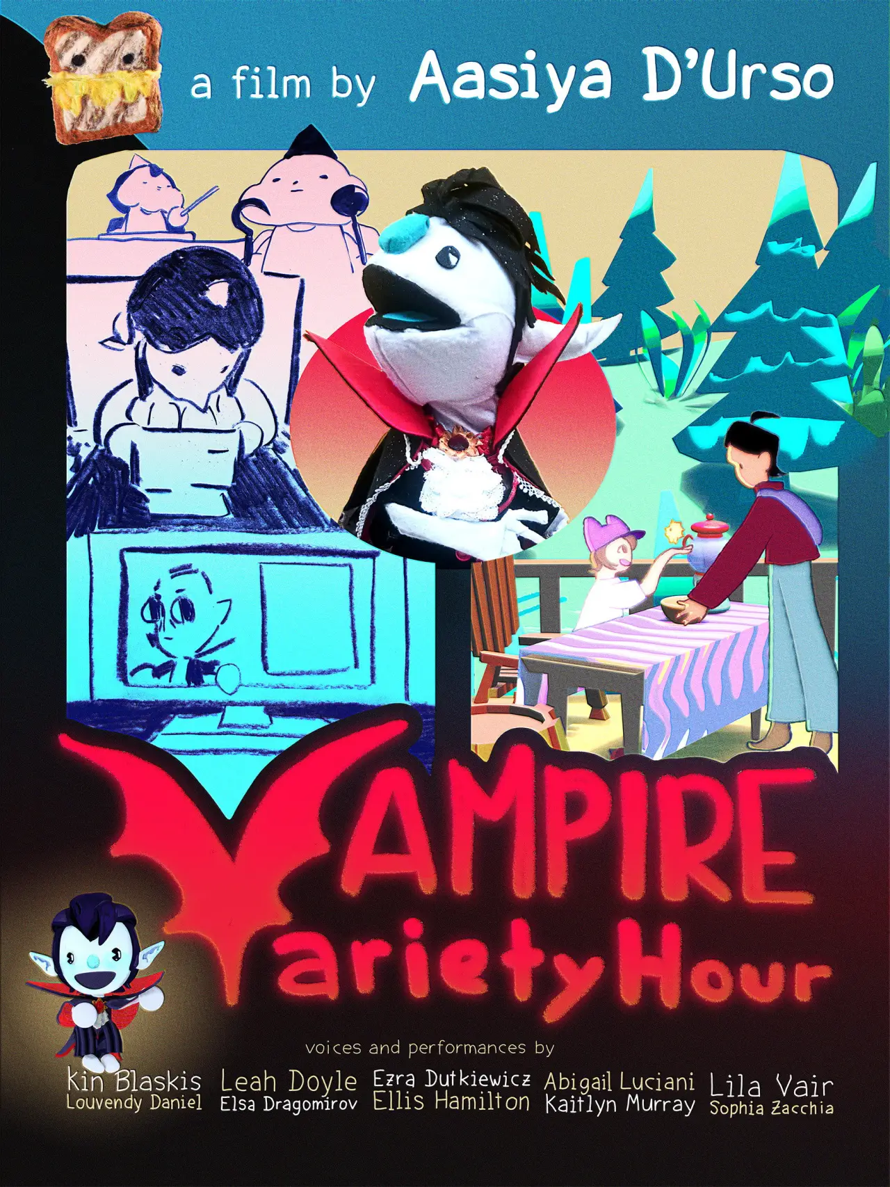 Movie poster "Vampire Variety Hour"