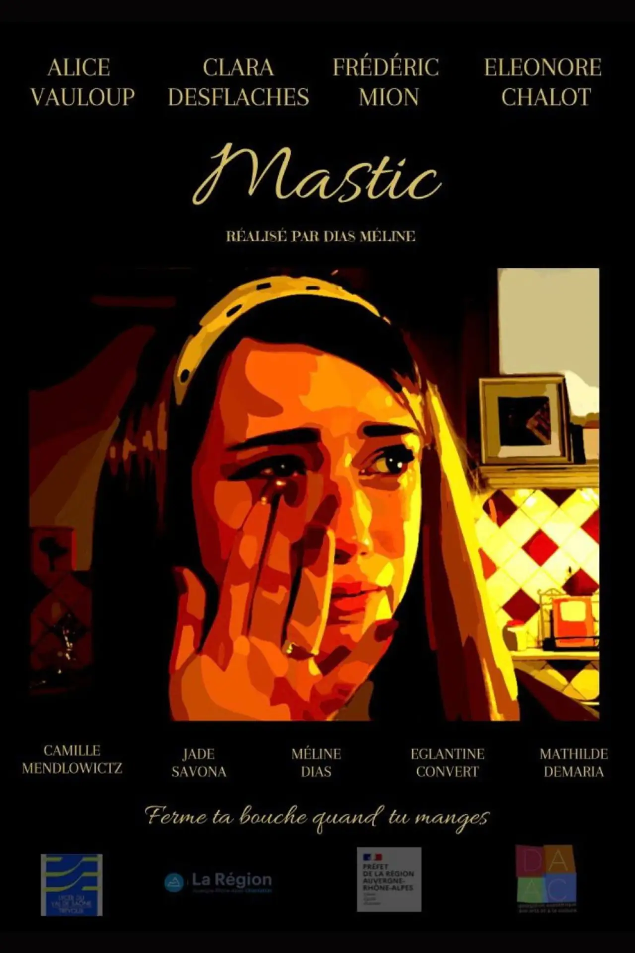 Movie poster "Mastic"