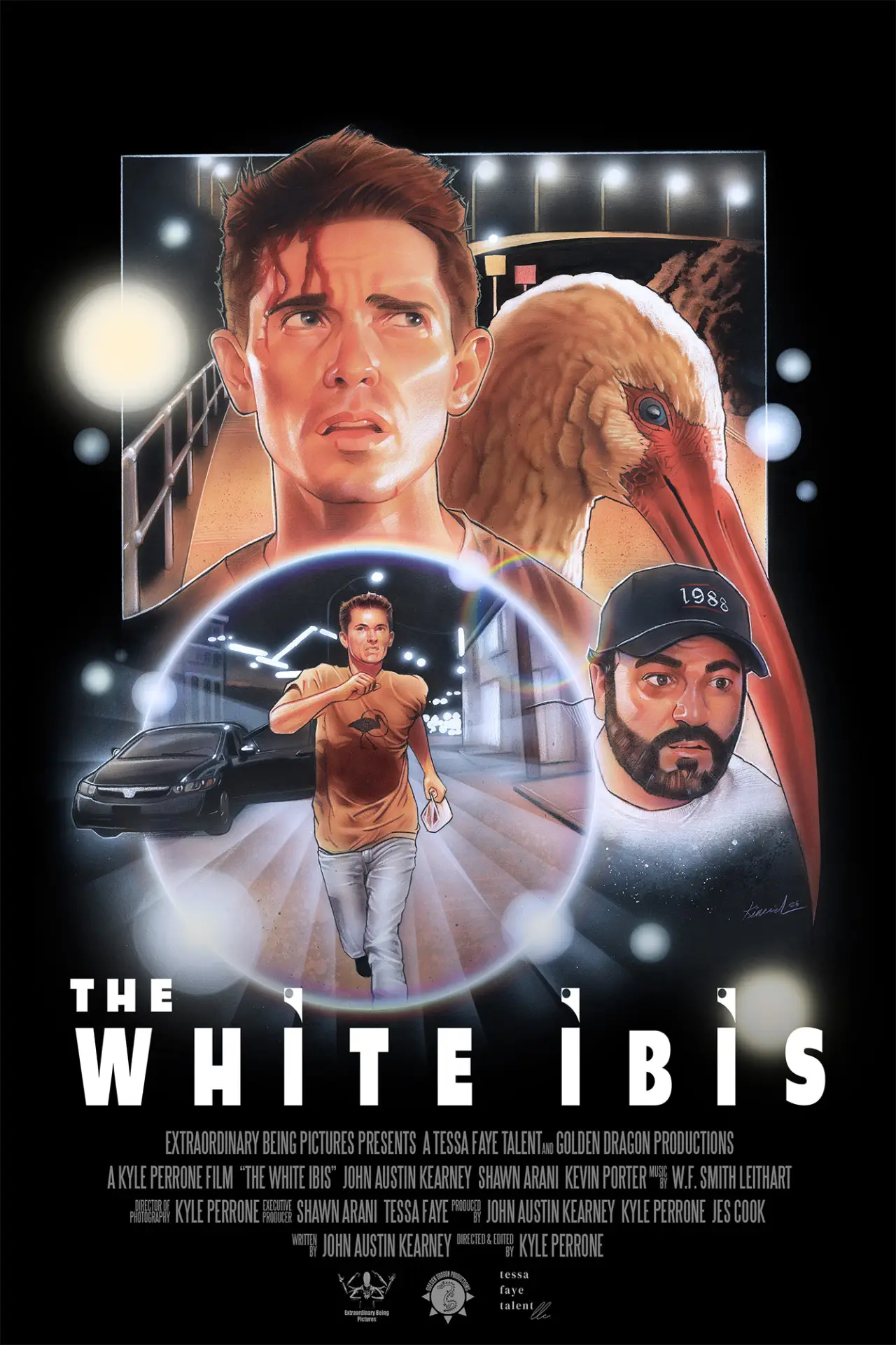 Movie poster "The White Ibis"