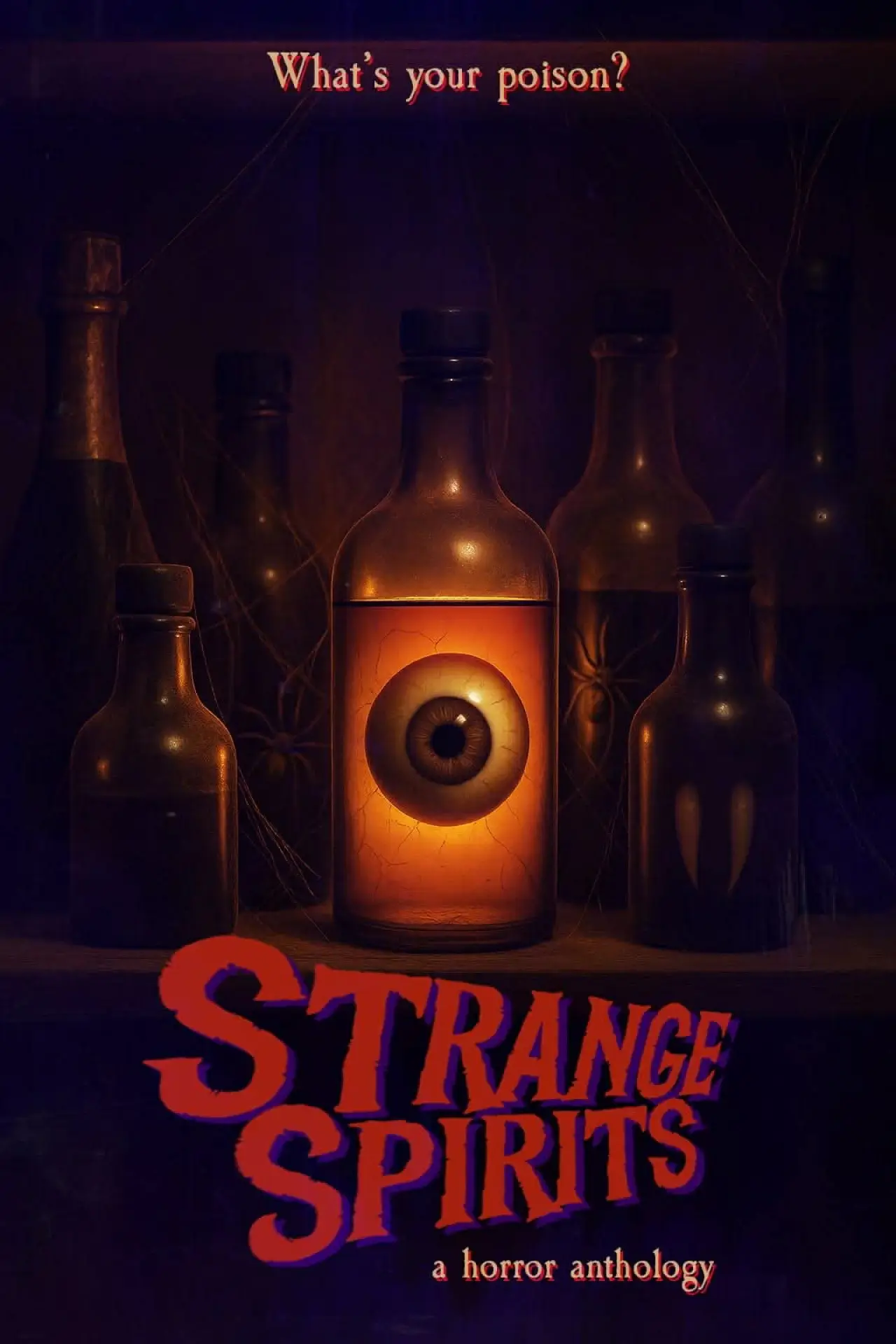 Movie poster "Strange Spirits"